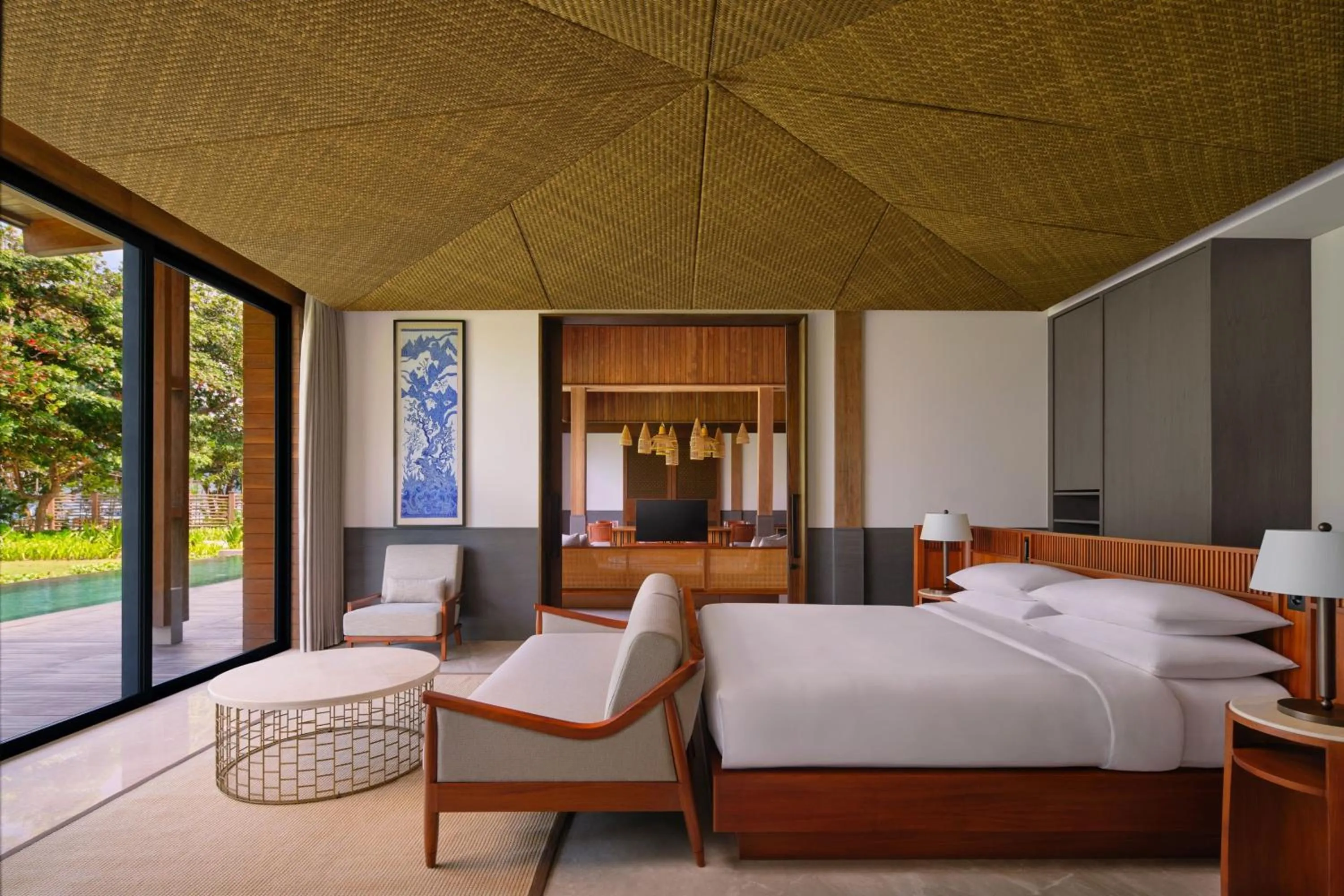 Bedroom, Bed in Lampung Marriott Resort & Spa