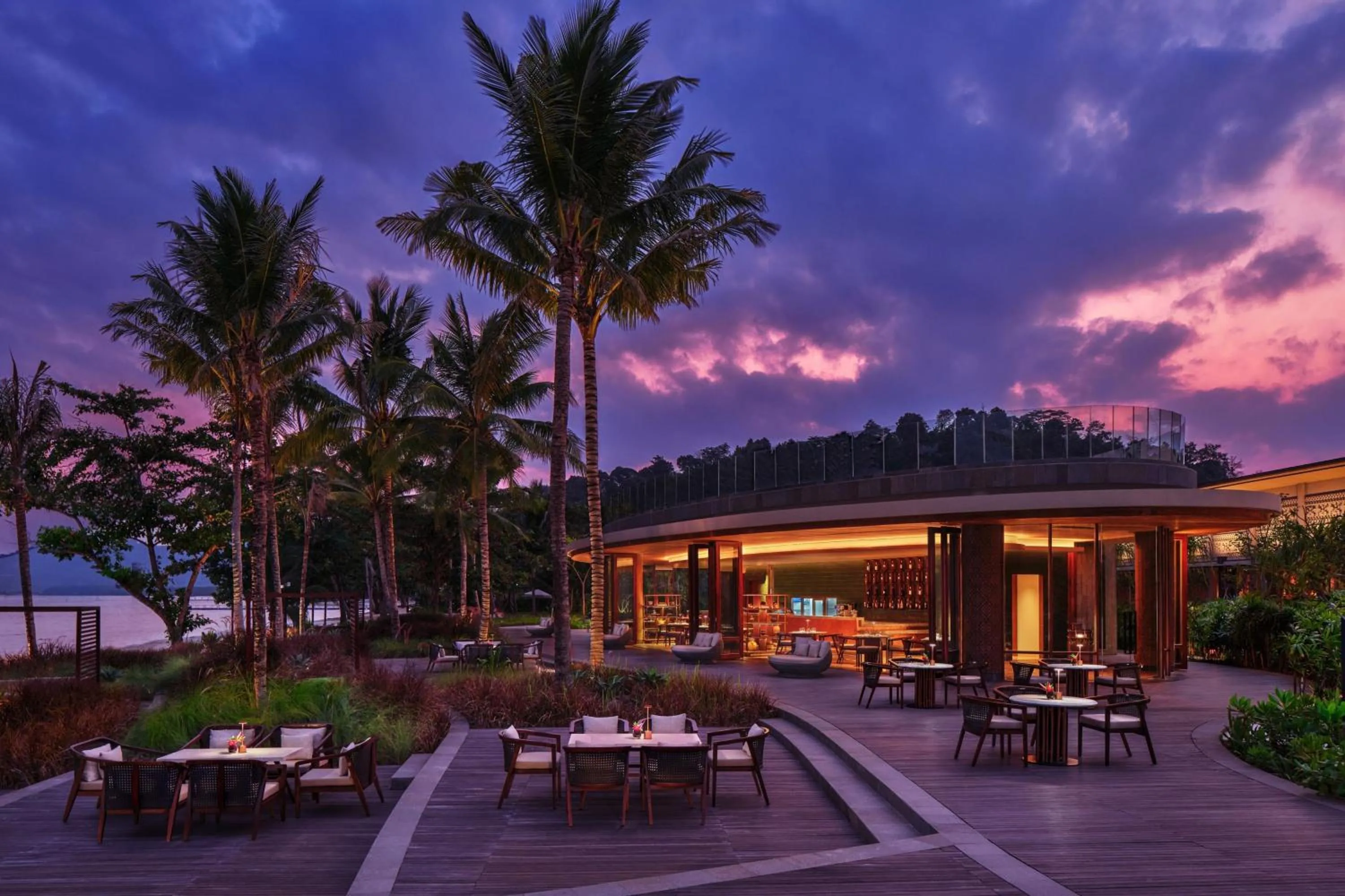 Restaurant/places to eat in Lampung Marriott Resort & Spa