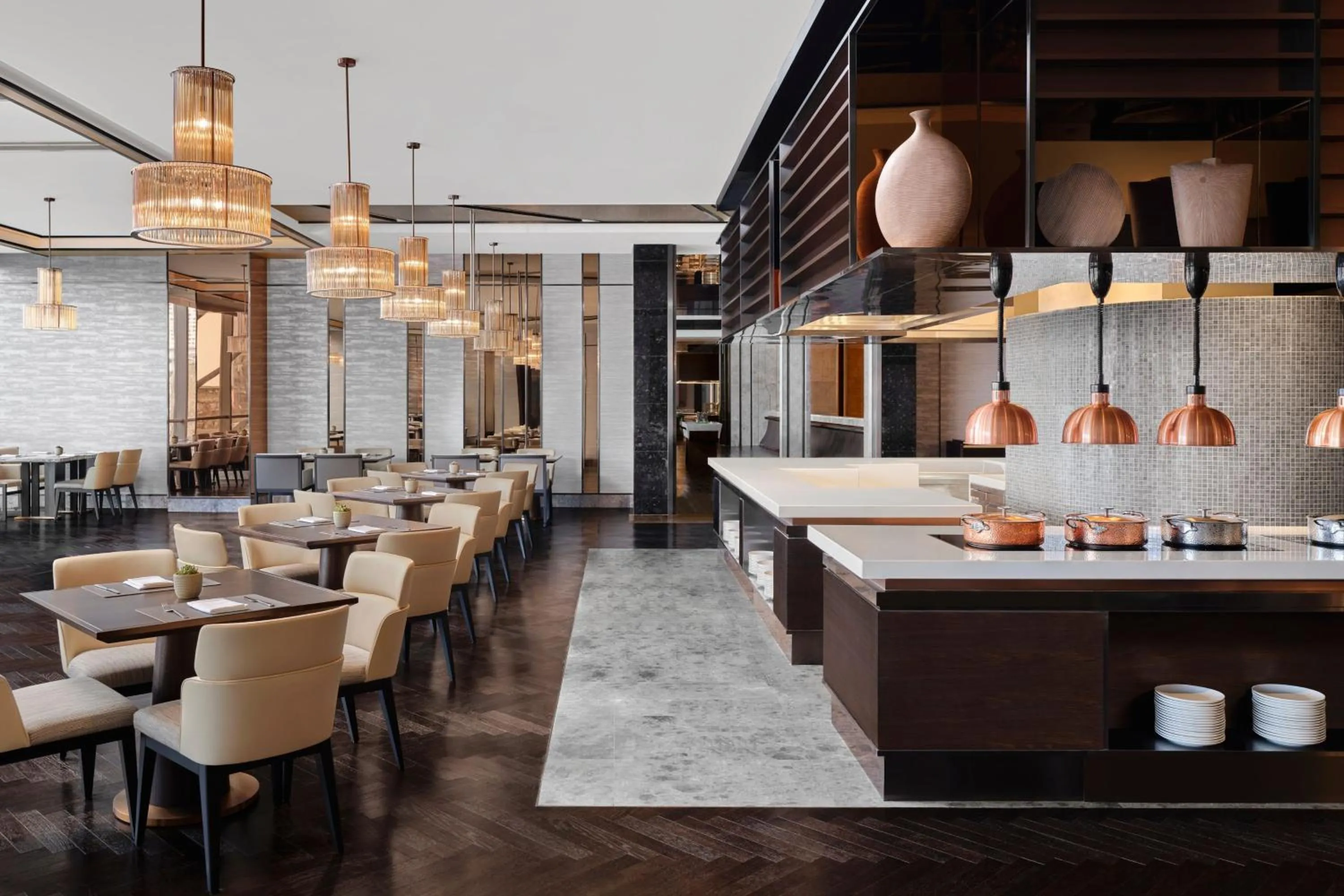 Kitchen or kitchenette in JW Marriott Hotel Taiyuan