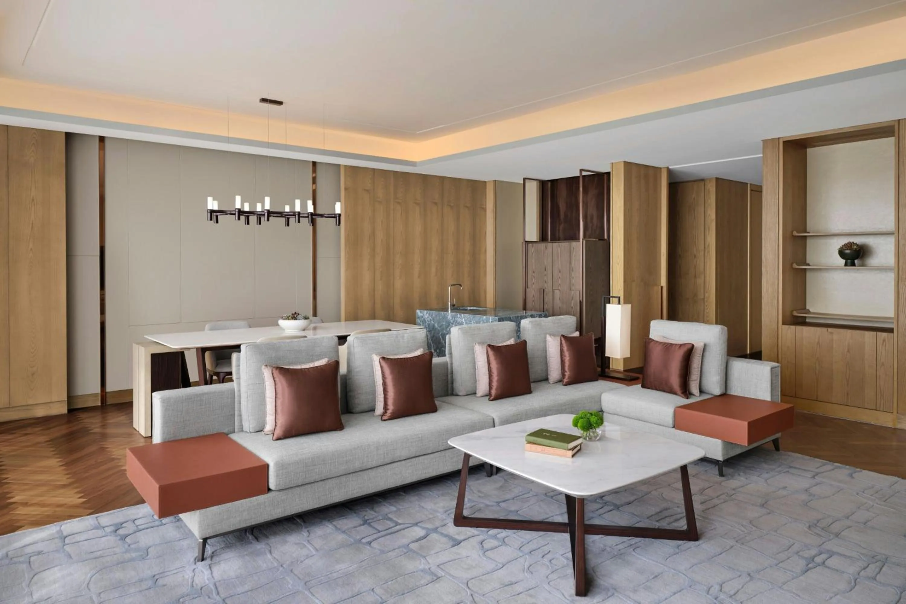 Living room in JW Marriott Hotel Taiyuan