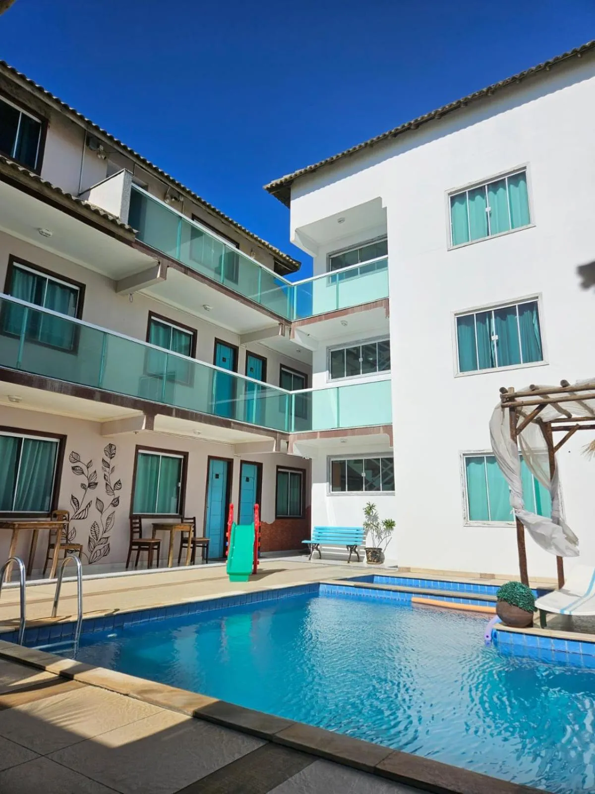 Pool view in Terra Nova Cabo Frio Front Beach