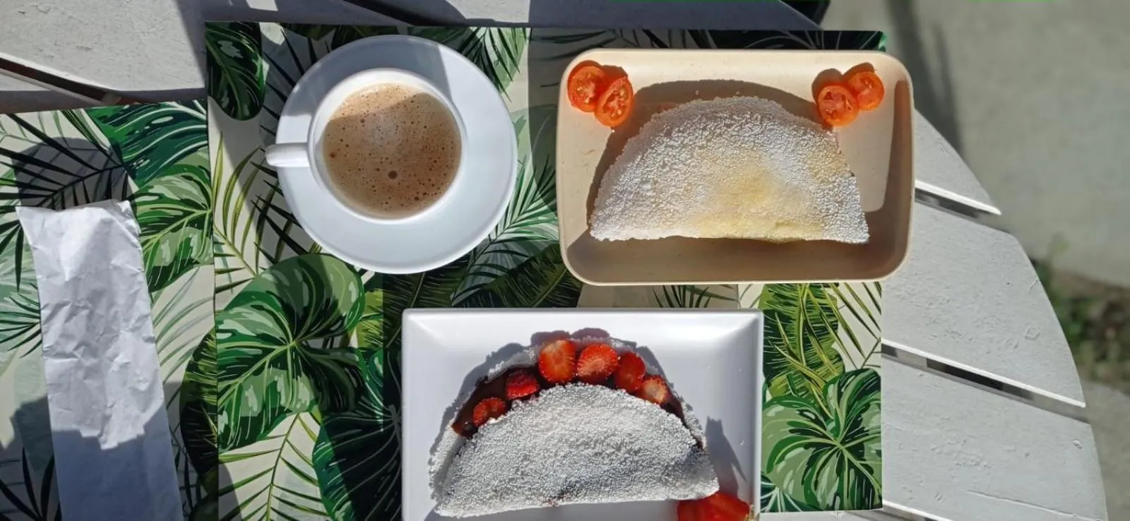 Food and drinks in Terra Nova Cabo Frio Front Beach