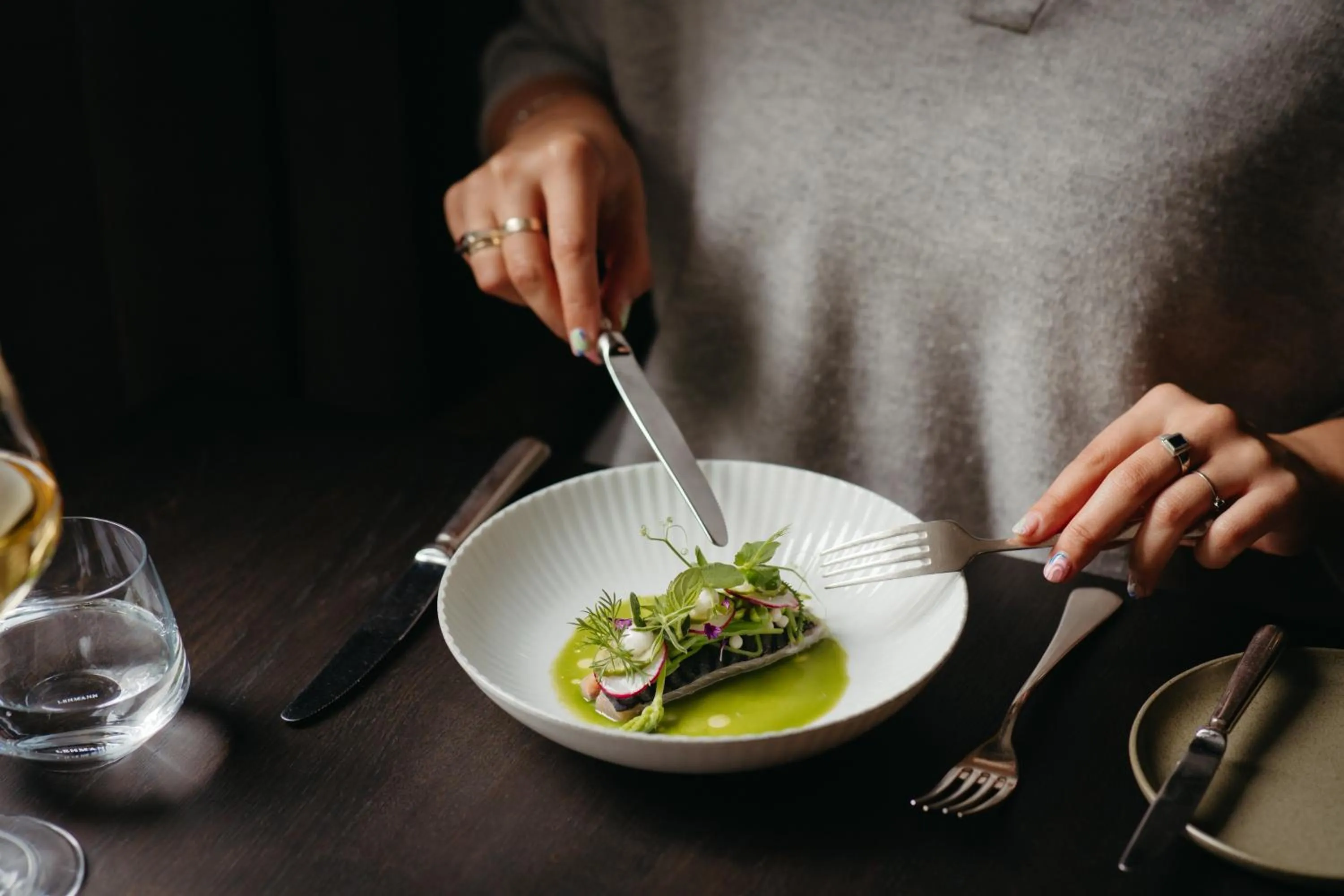 Food close-up in Hotel Gastronomique de Echoput