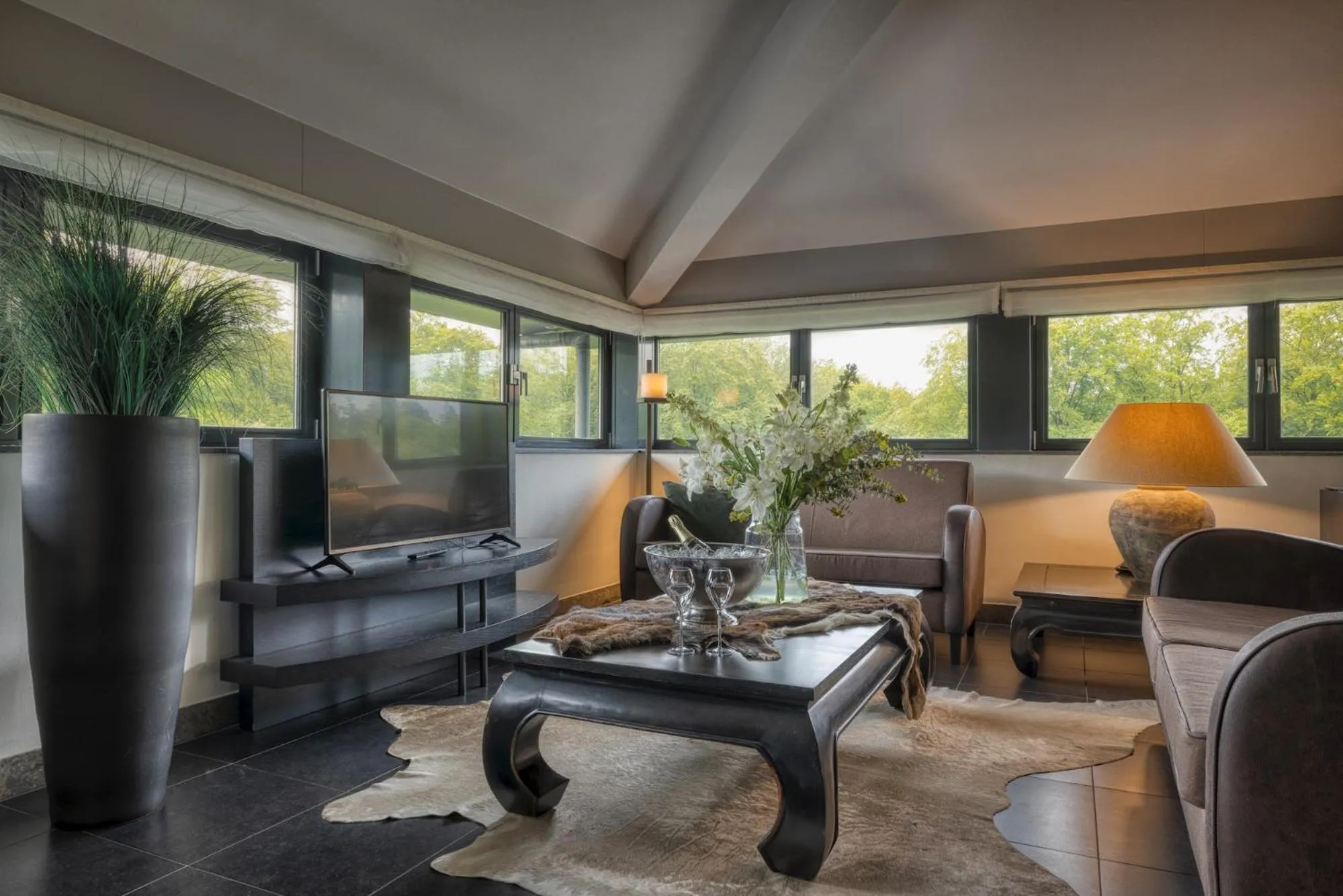 Living room in Hotel Gastronomique de Echoput