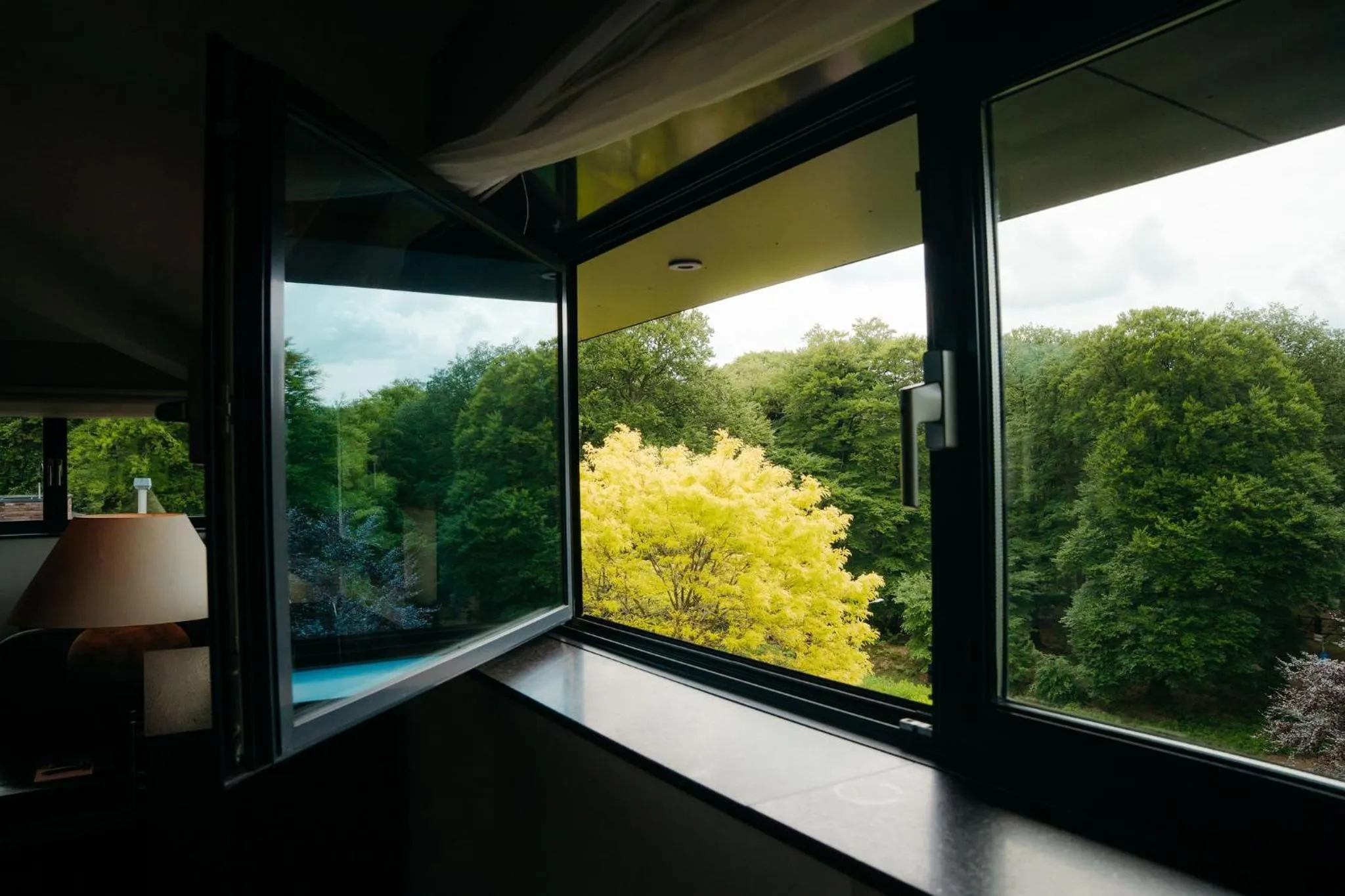 View (from property/room) in Hotel Gastronomique de Echoput