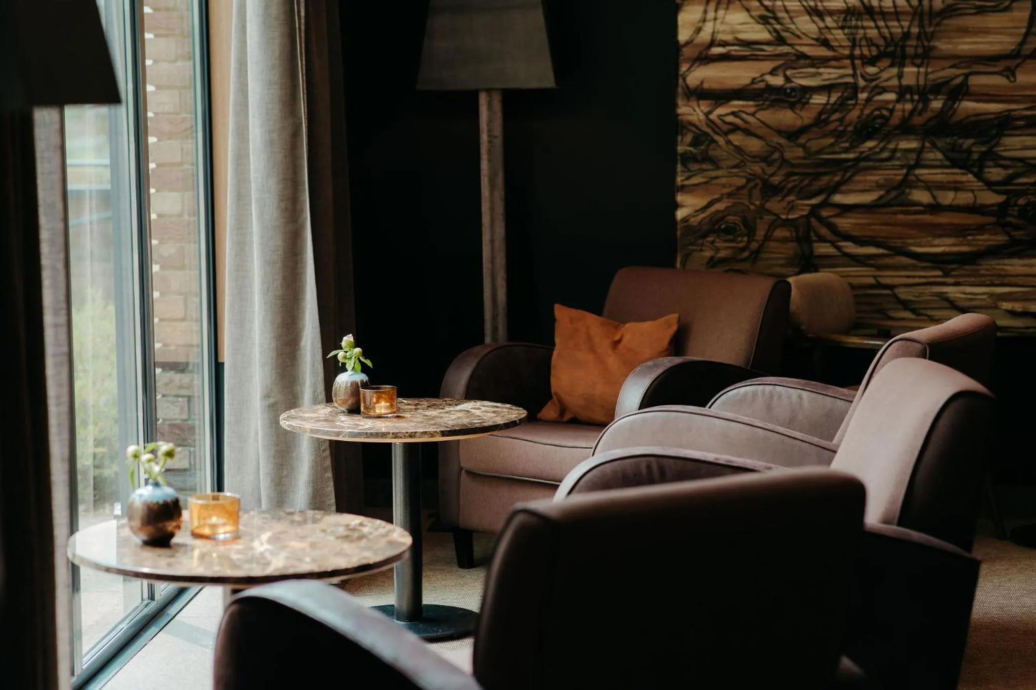 Lounge or bar in Hotel Gastronomique de Echoput