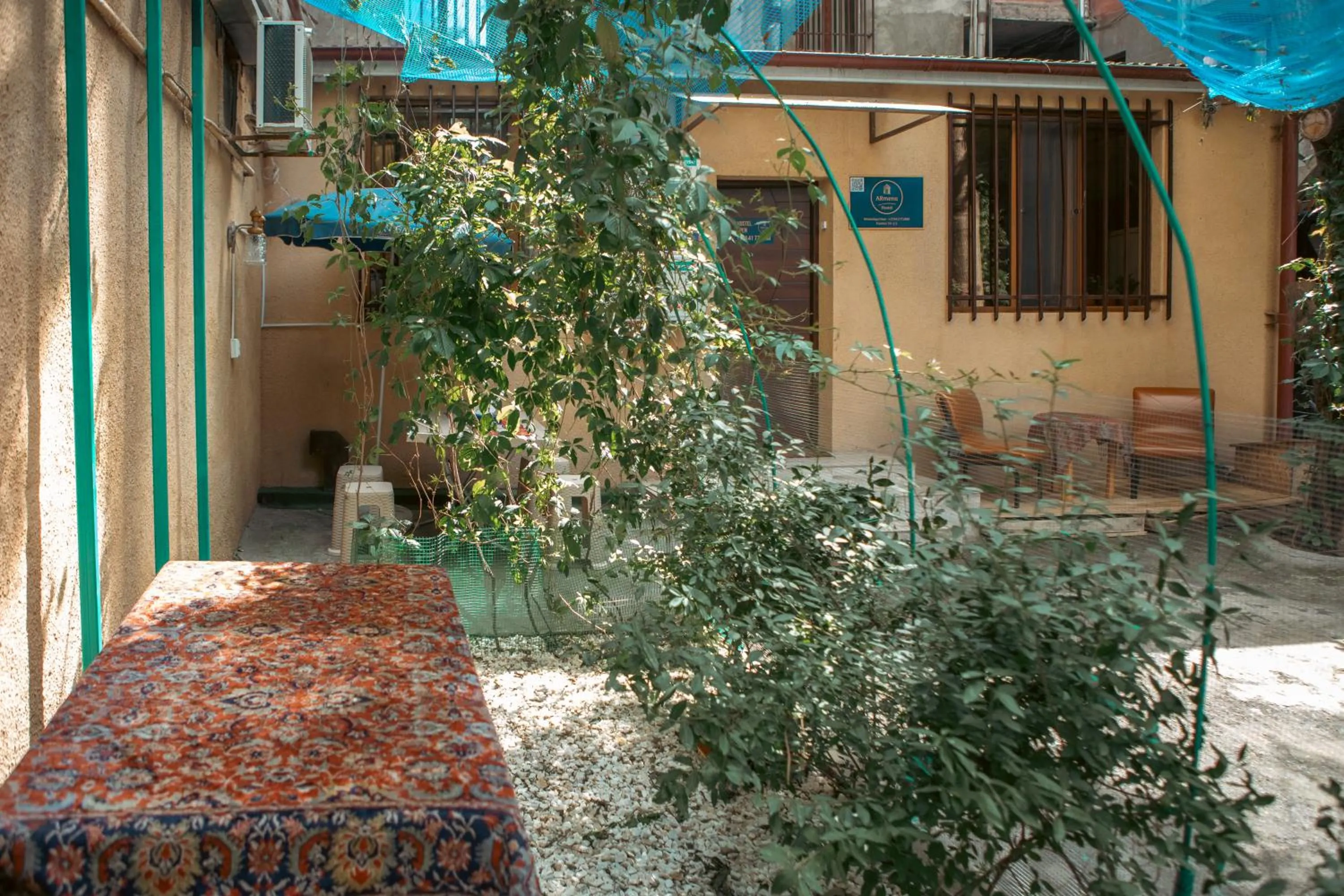 Garden in Armena Hostel