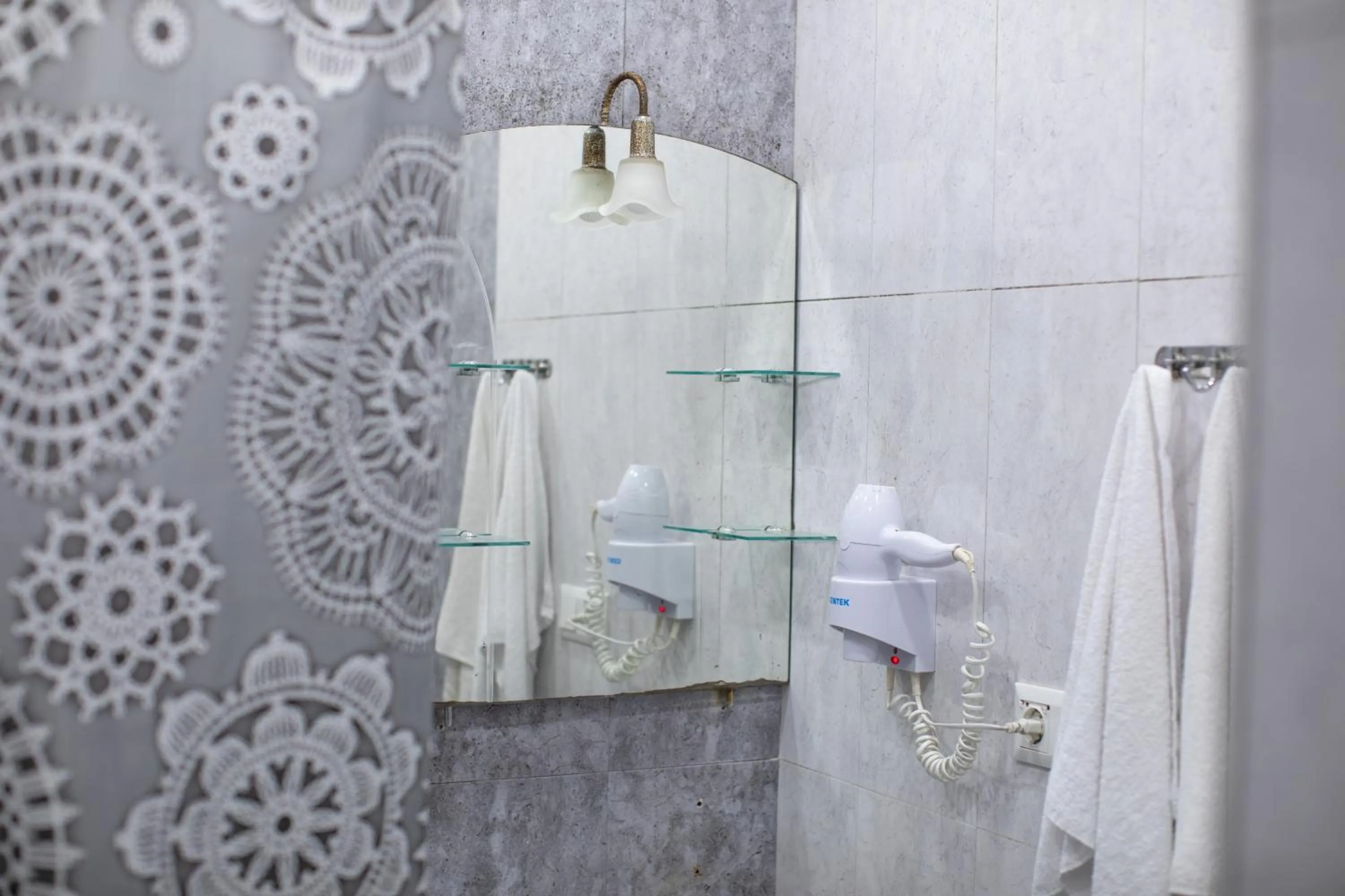 Shower in Armena Hostel