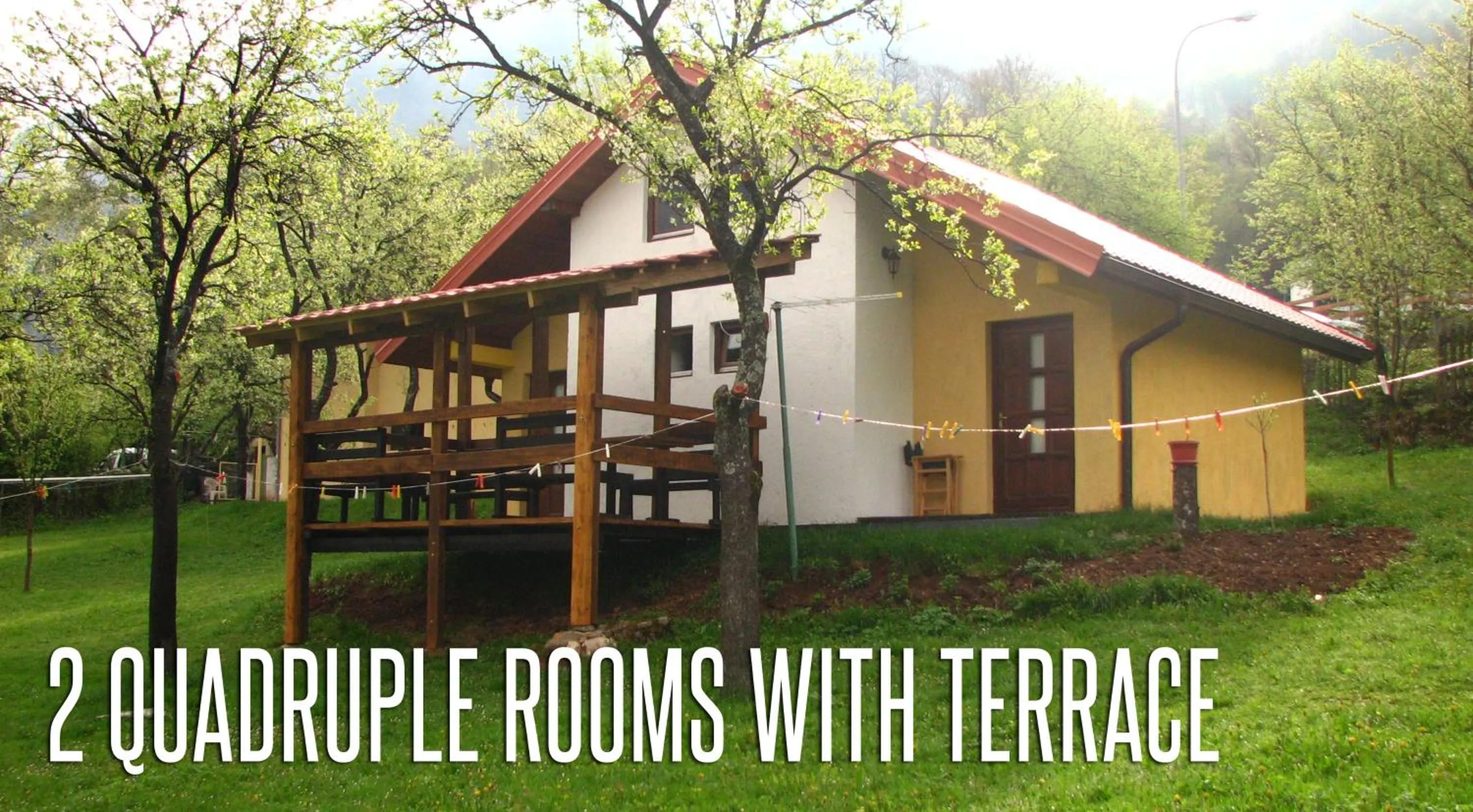 Text overlay in Guesthouse Zvono