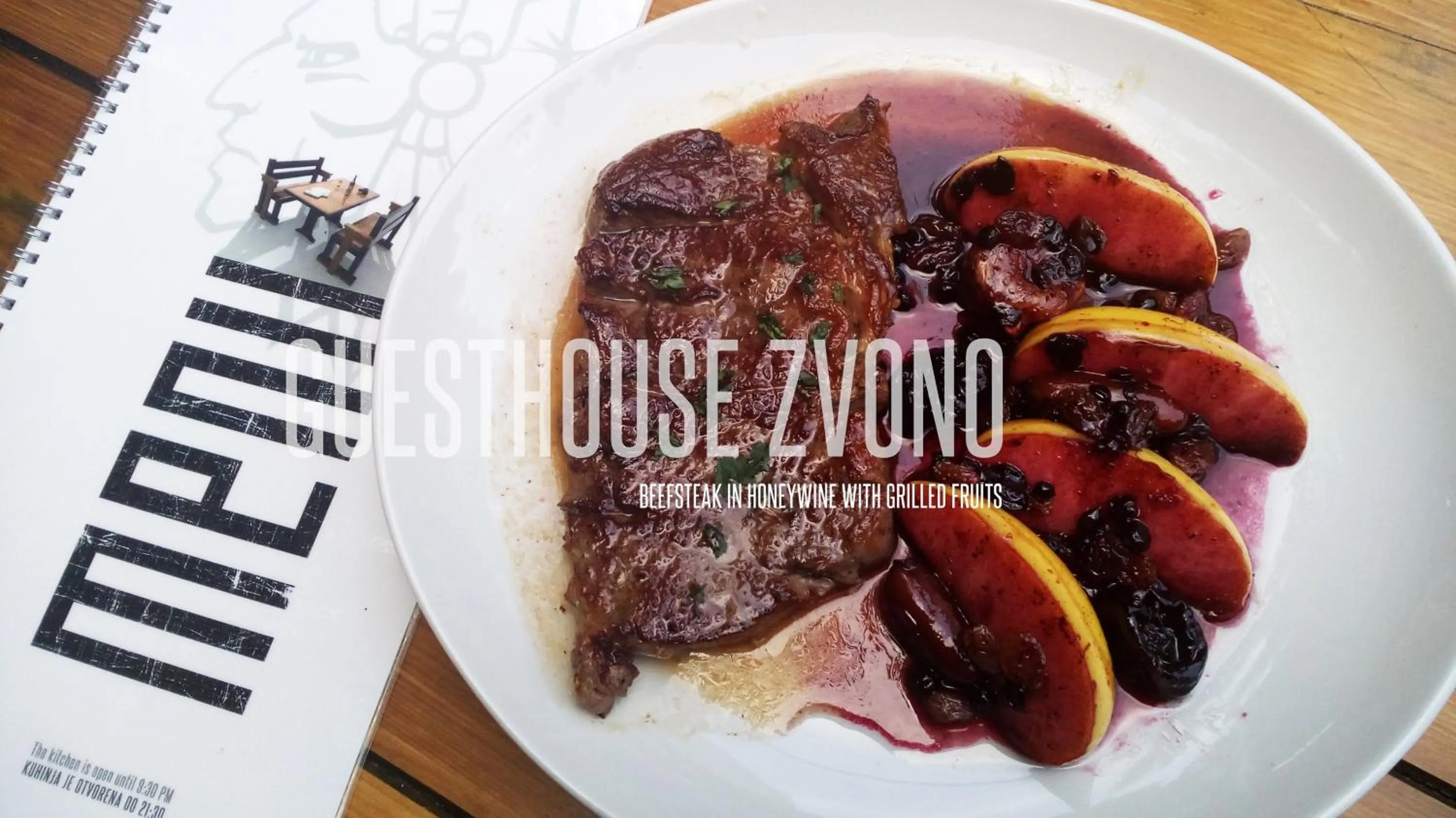 Lunch in Guesthouse Zvono