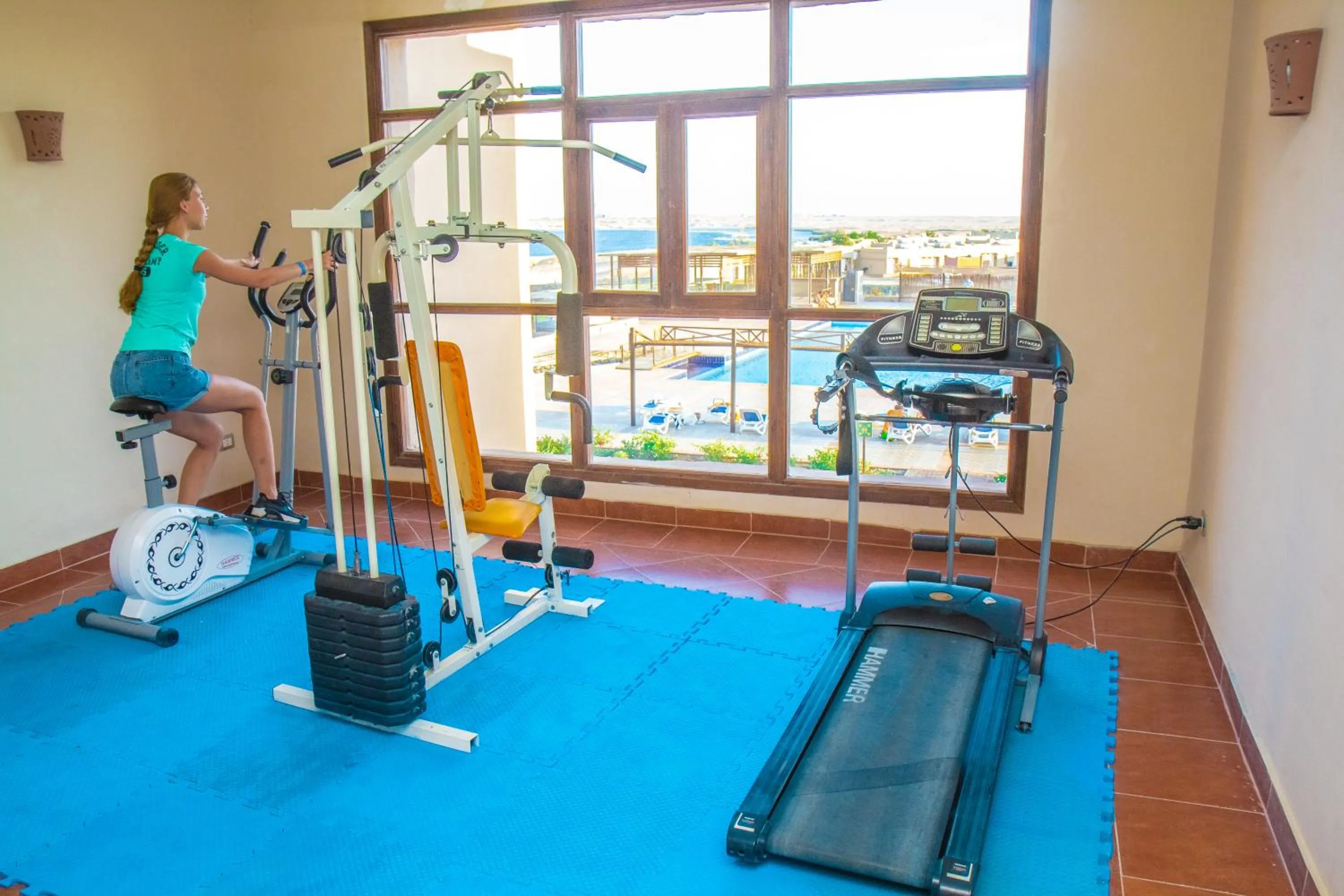 Fitness centre/facilities in Viva Blue Resort and Diving Sharm El Naga (Adults Only)