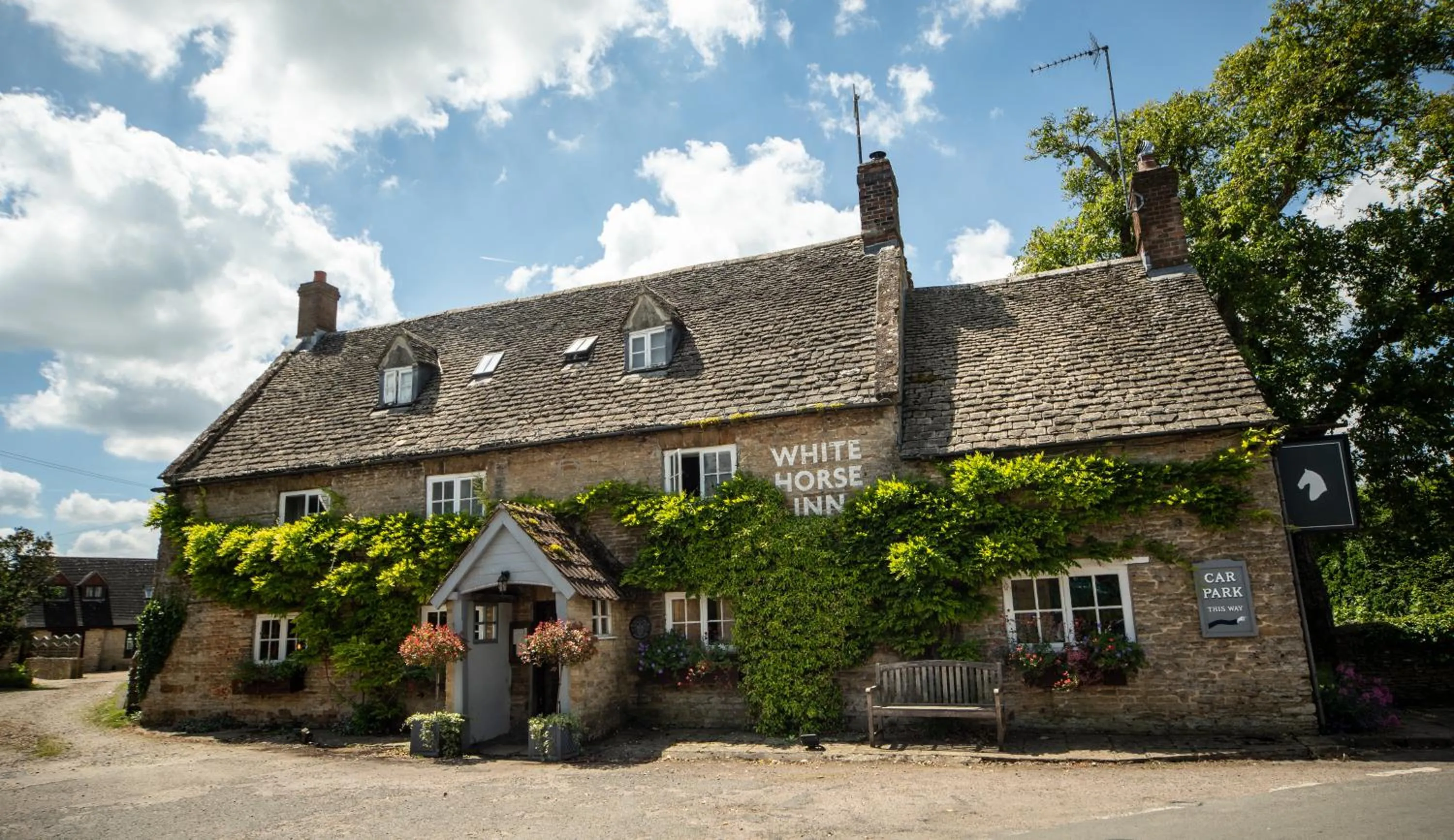 Property building in The White Horse Inn