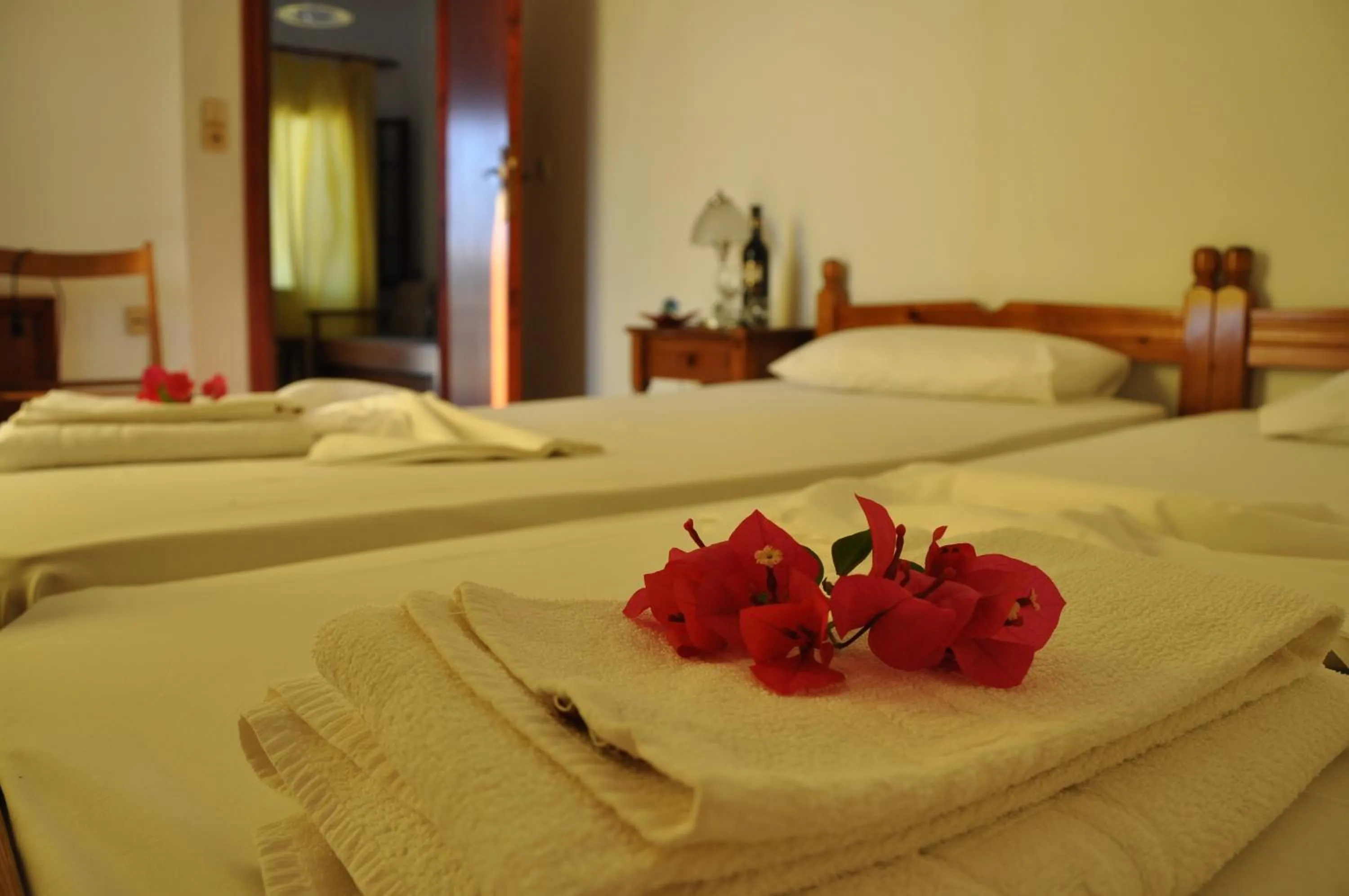 Bedroom, Bed in Angela Apartments