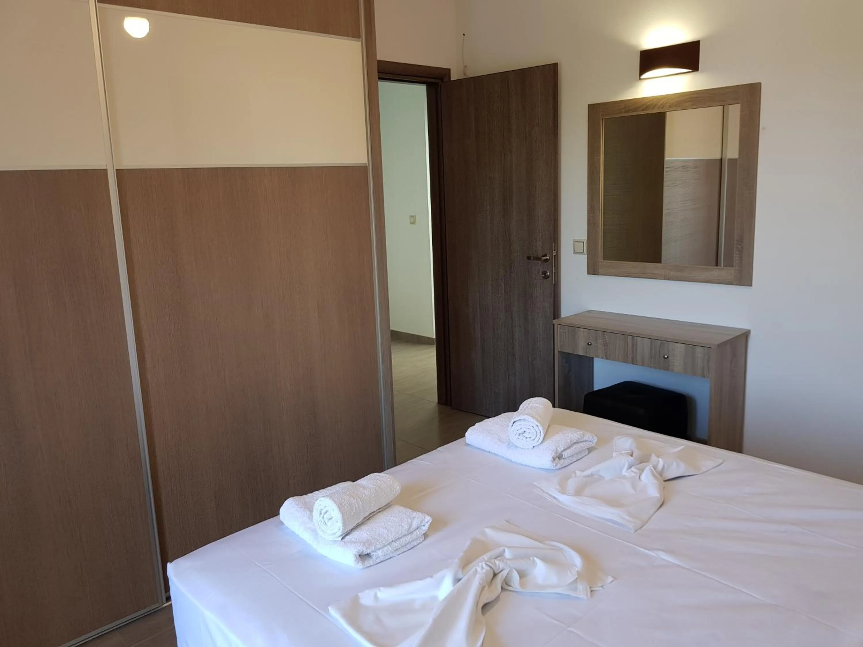 Bedroom, Bed in Angela Apartments