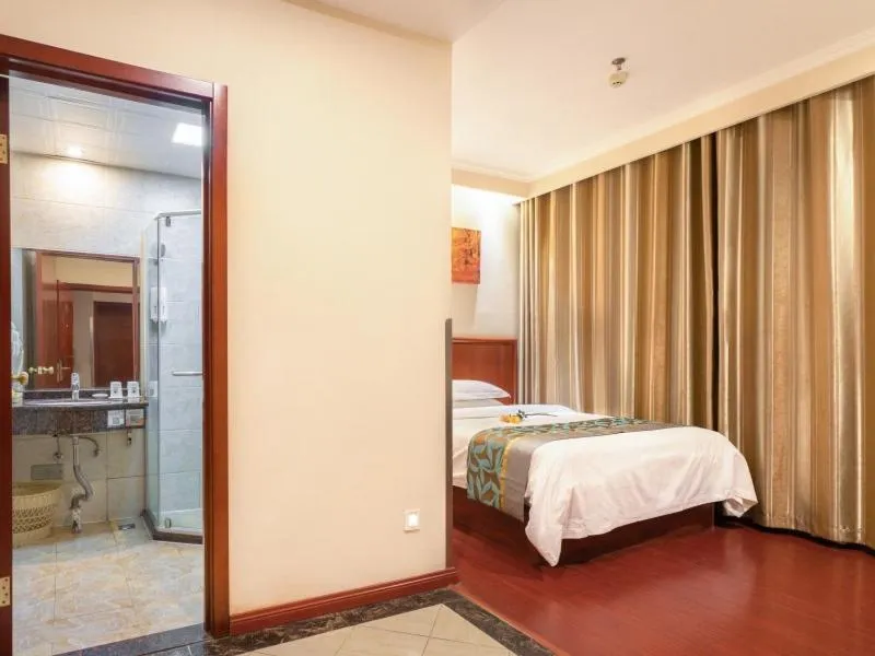 Bed in Greentree Inn Mozitan Road Yiwu Small Commodities Wholesale City