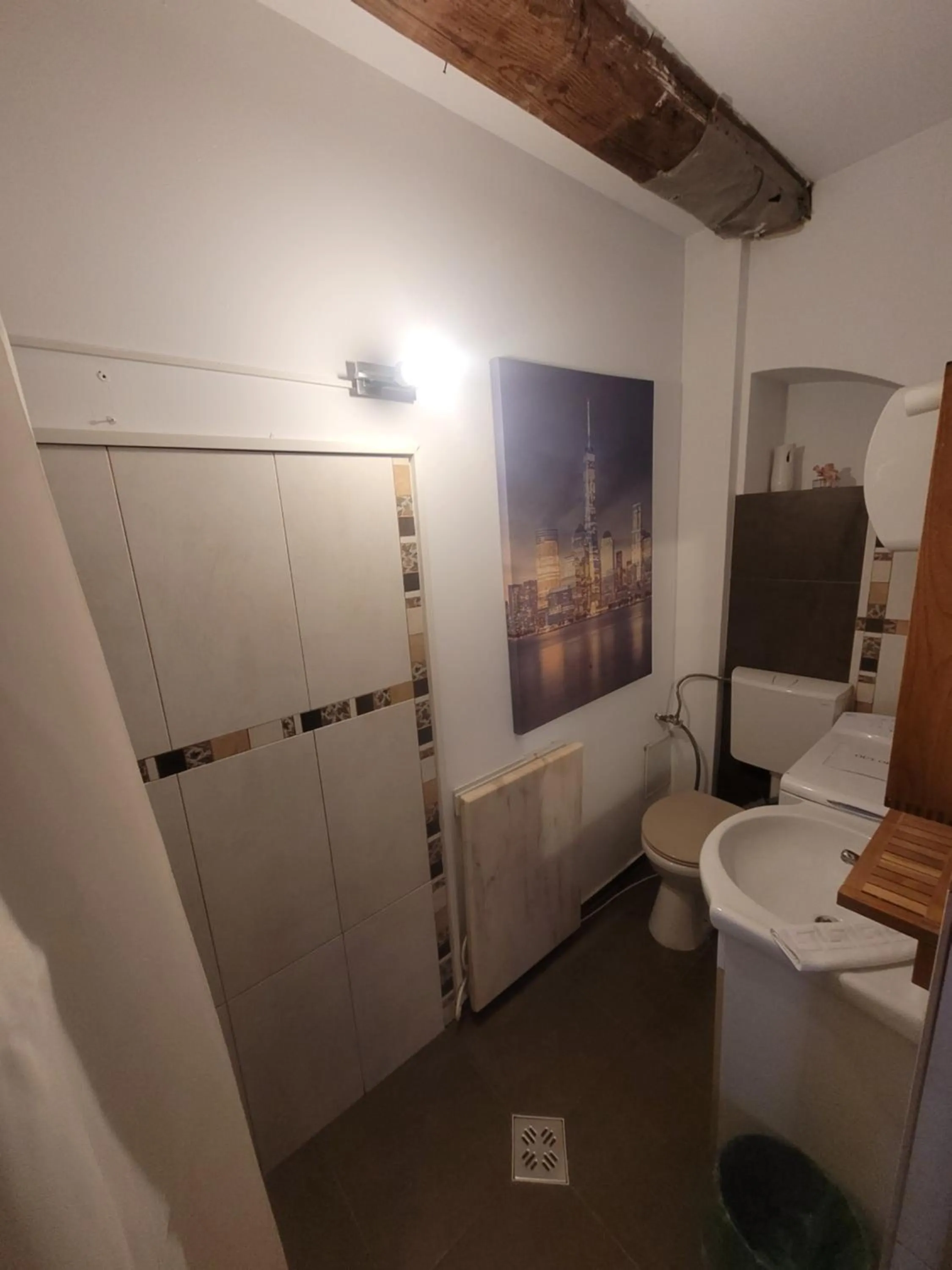 Bathroom in Main Square Apartments & More