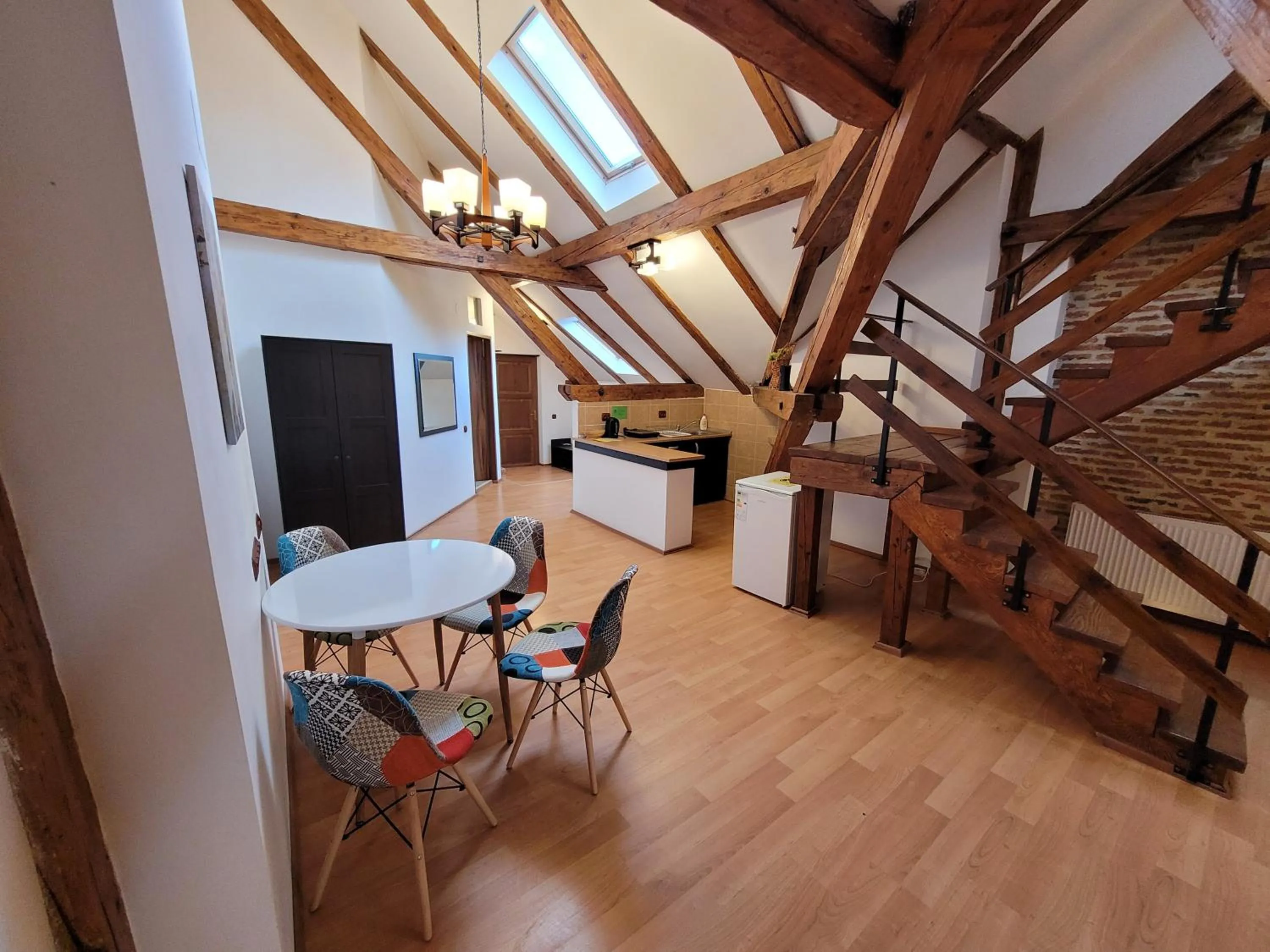 Dining area in Main Square Apartments & More