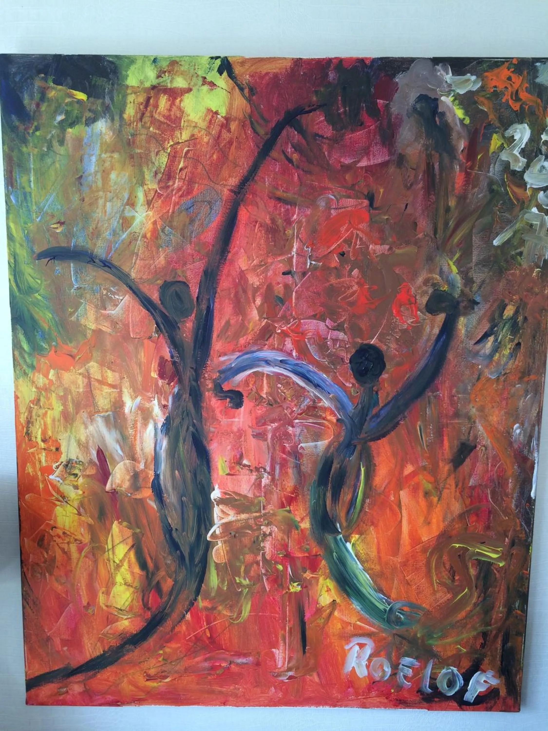 Decorative detail in B & B Villa Suisse