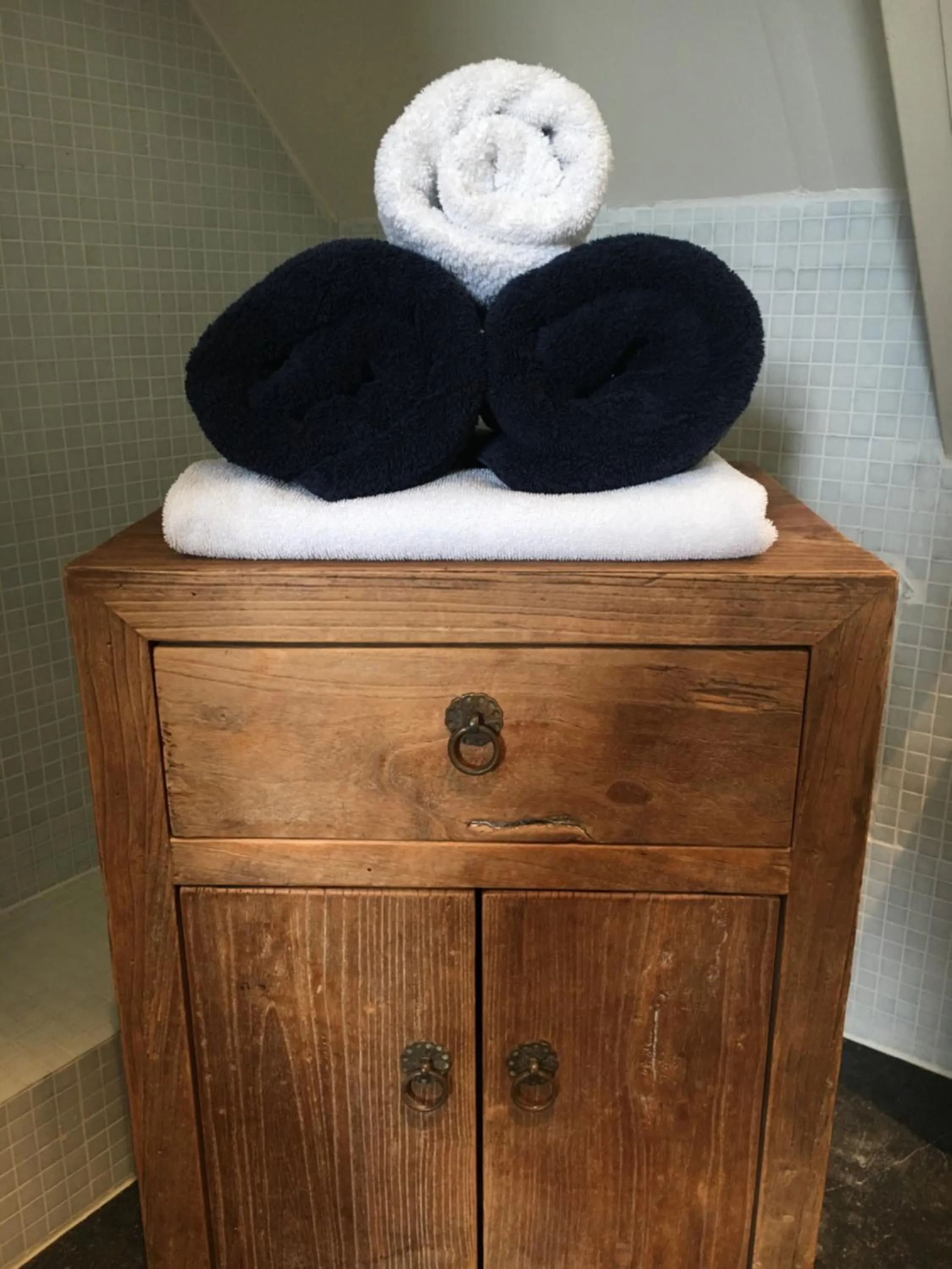 Bathroom in B & B Villa Suisse