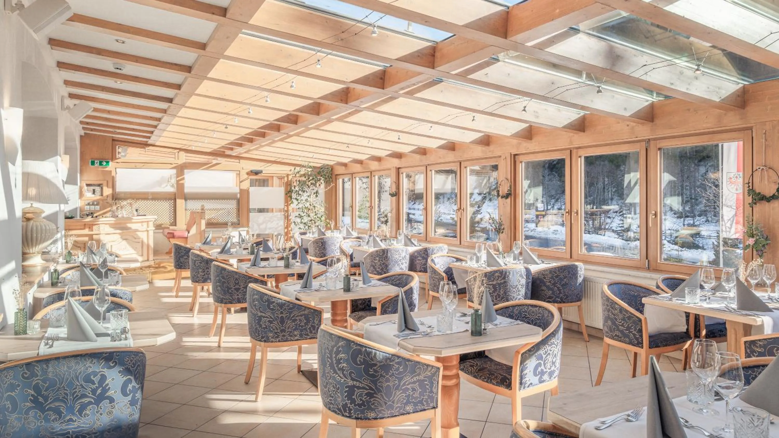 Restaurant/places to eat in Alpenhotel Tirolerhof Gerlos