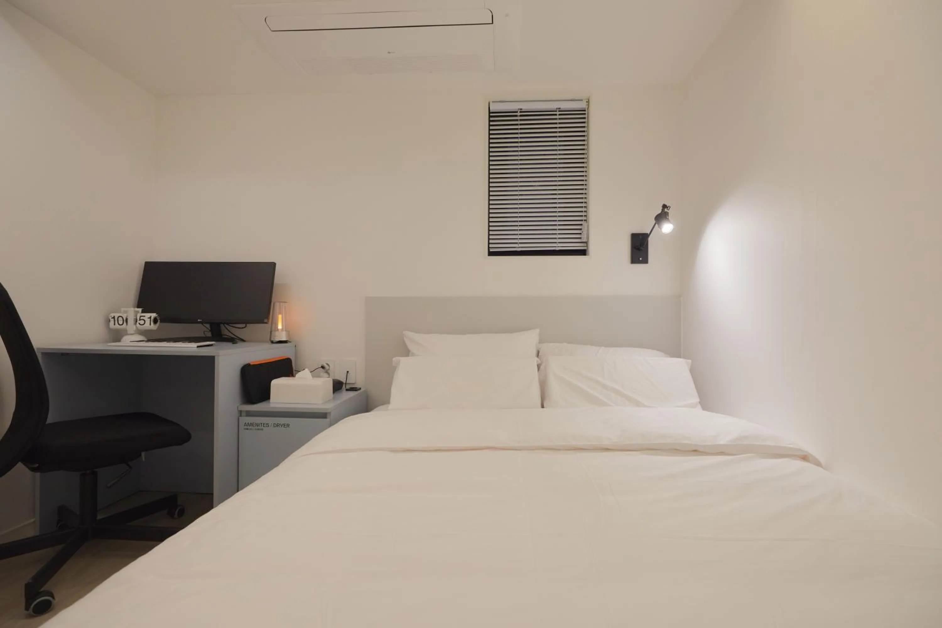 Bed in Aank Hotel Seoul Sinchon