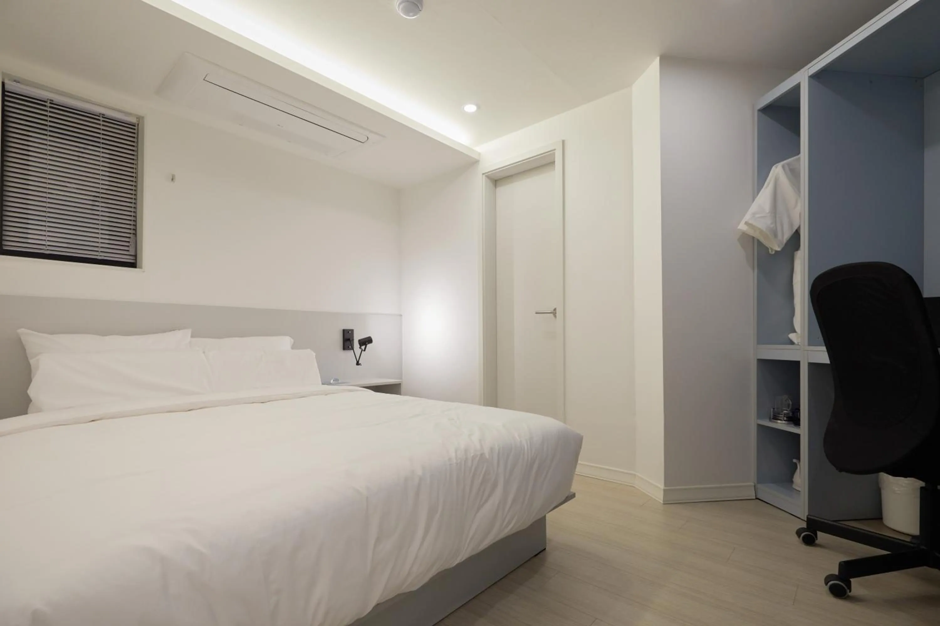 Bed in Aank Hotel Seoul Sinchon