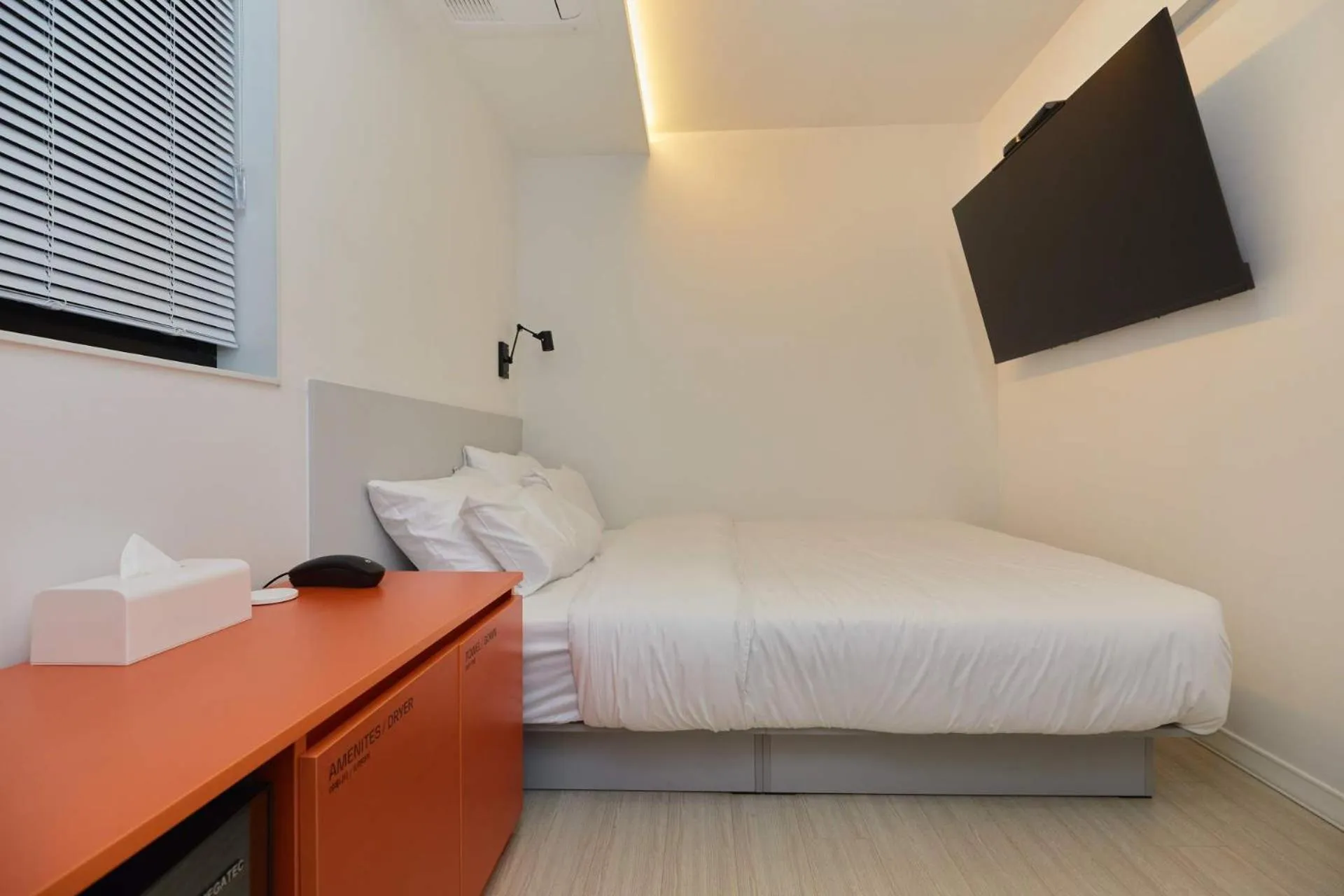 Bed in Aank Hotel Seoul Sinchon