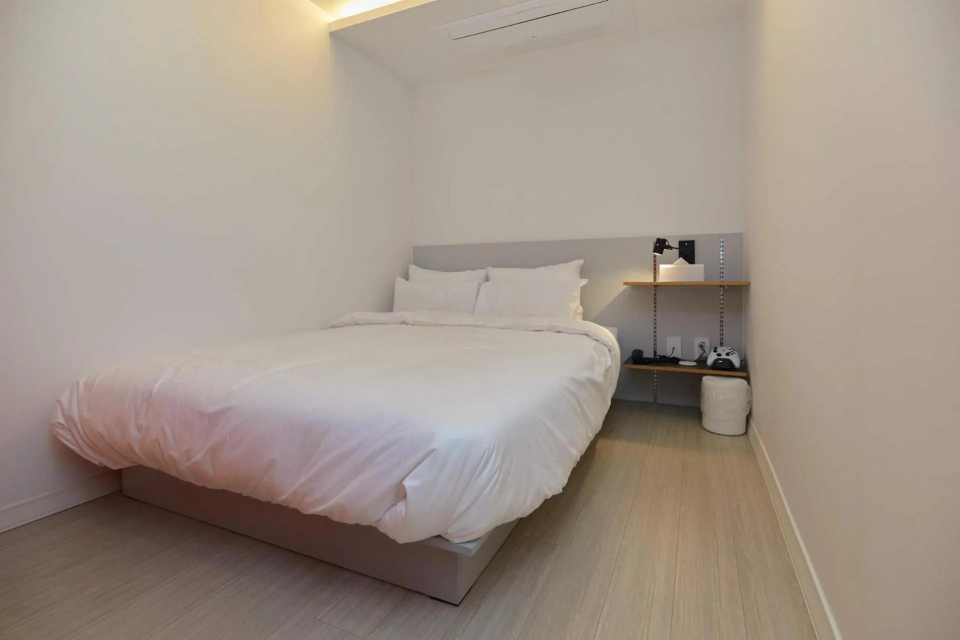 Bed in Aank Hotel Seoul Sinchon