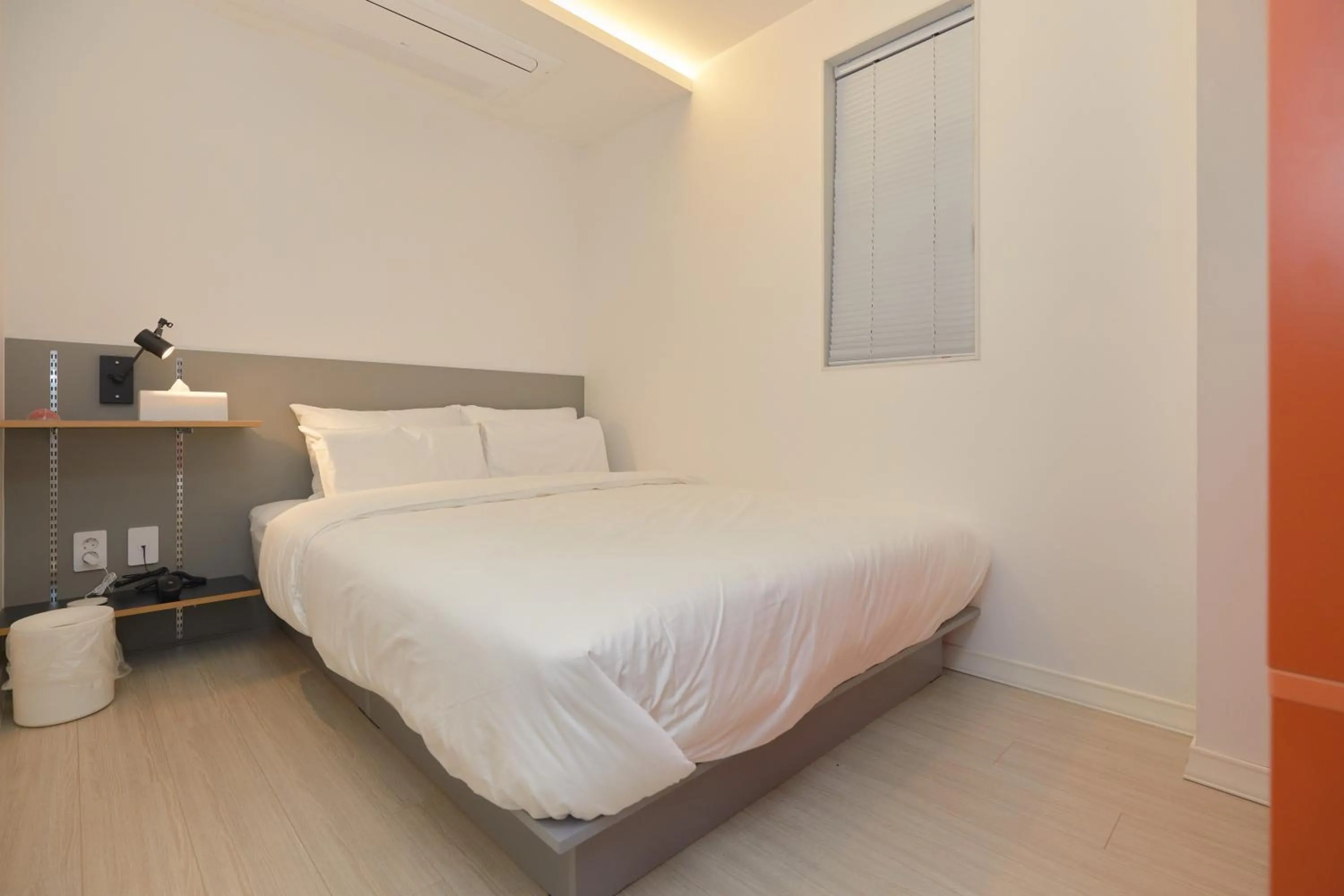 Bed in Aank Hotel Seoul Sinchon