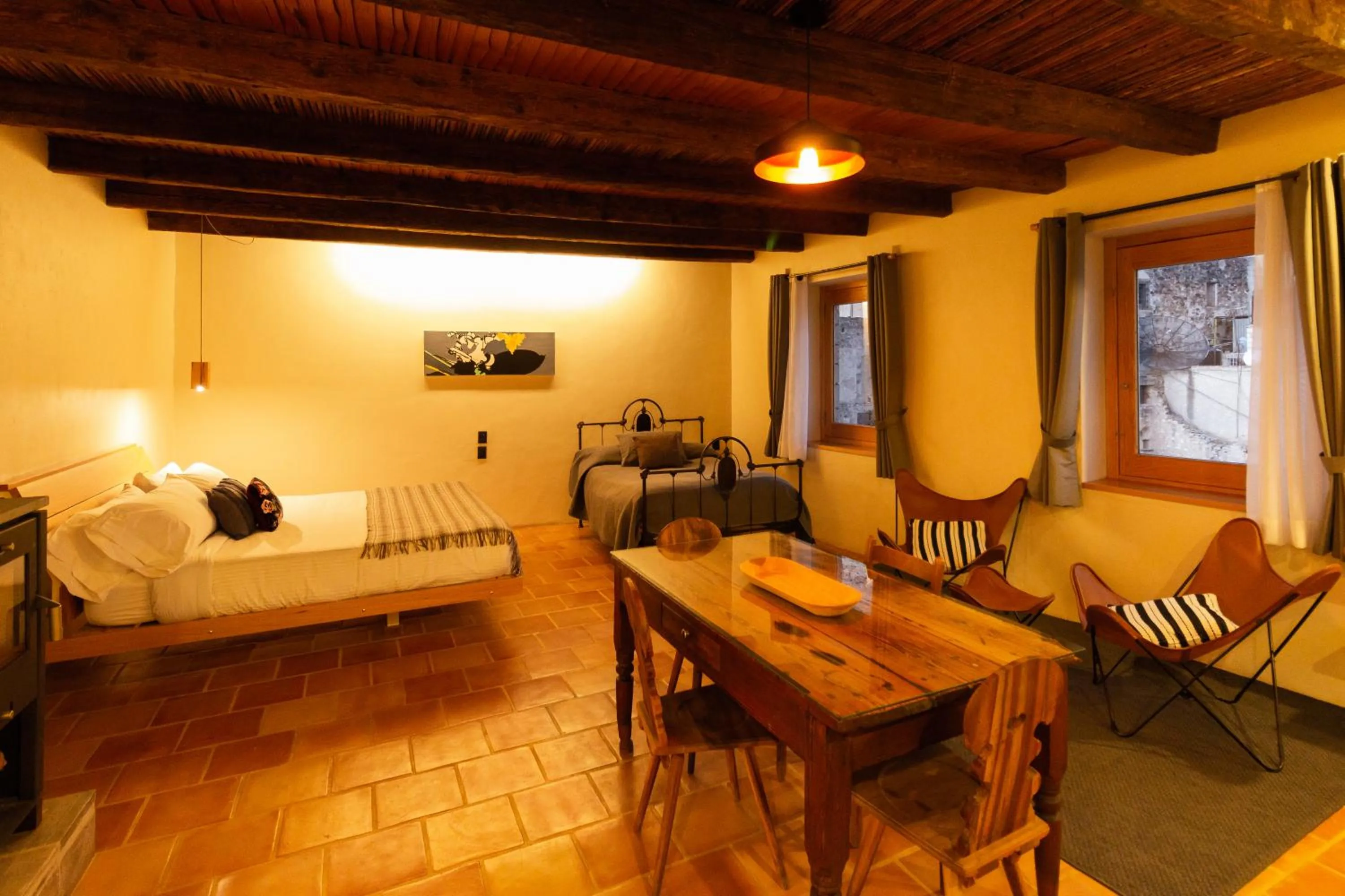 Bed in Hotel La Tarjea