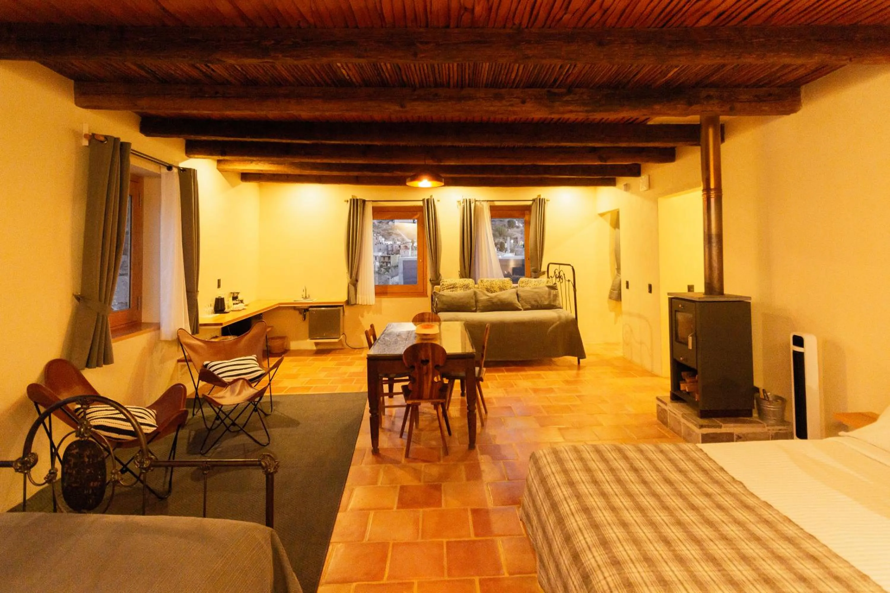 Bed in Hotel La Tarjea