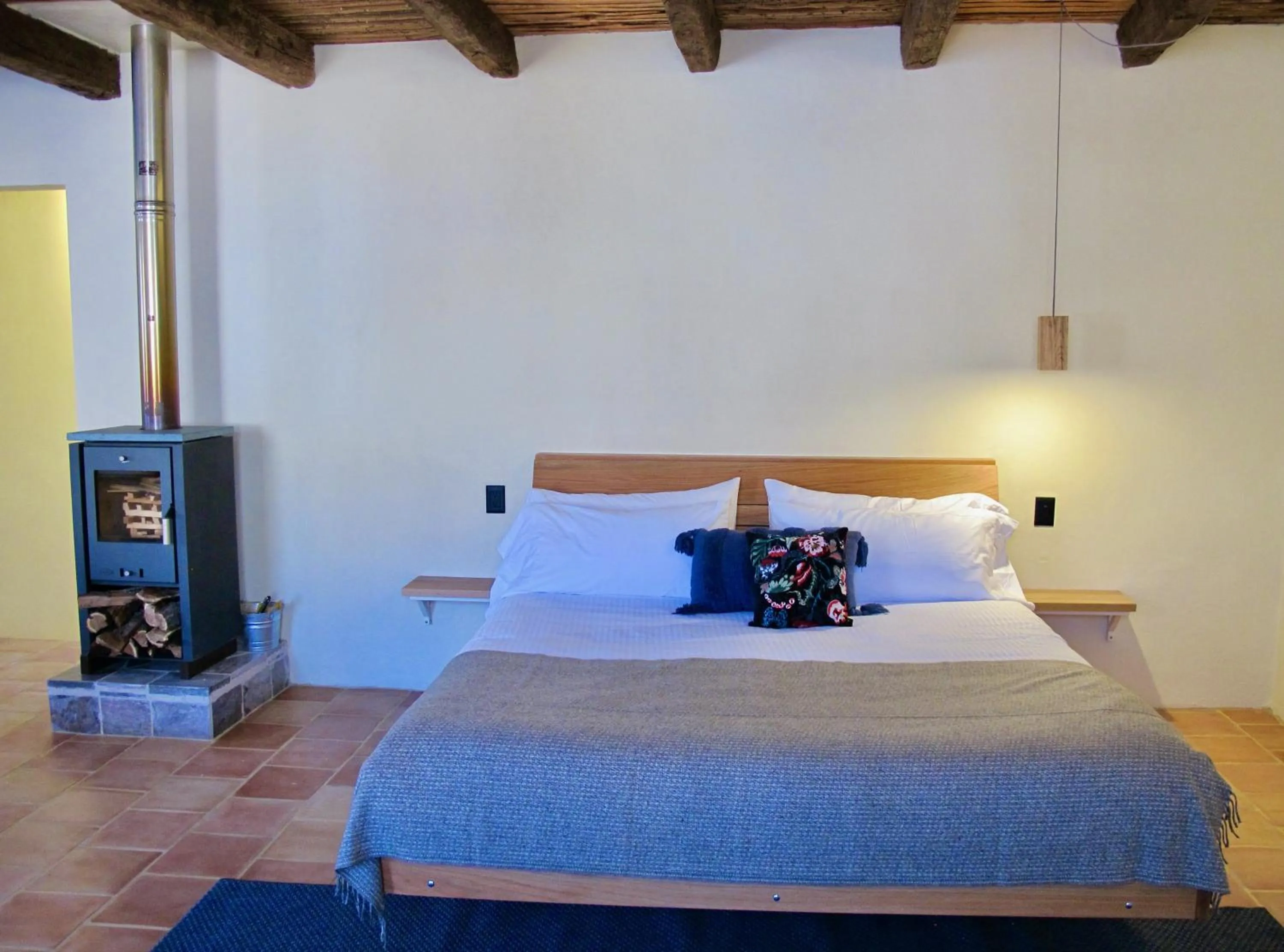 Bed in Hotel La Tarjea