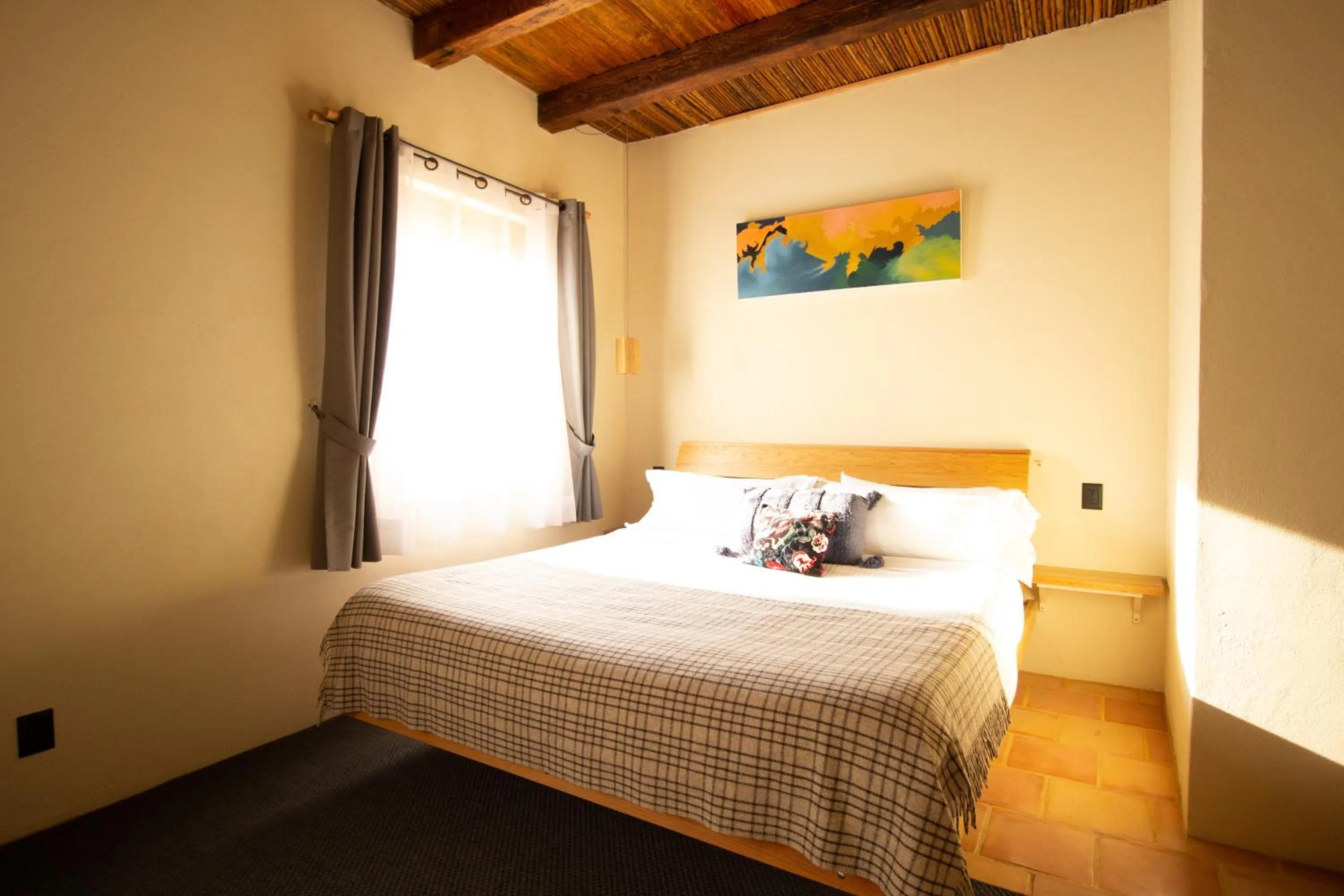 Bed in Hotel La Tarjea