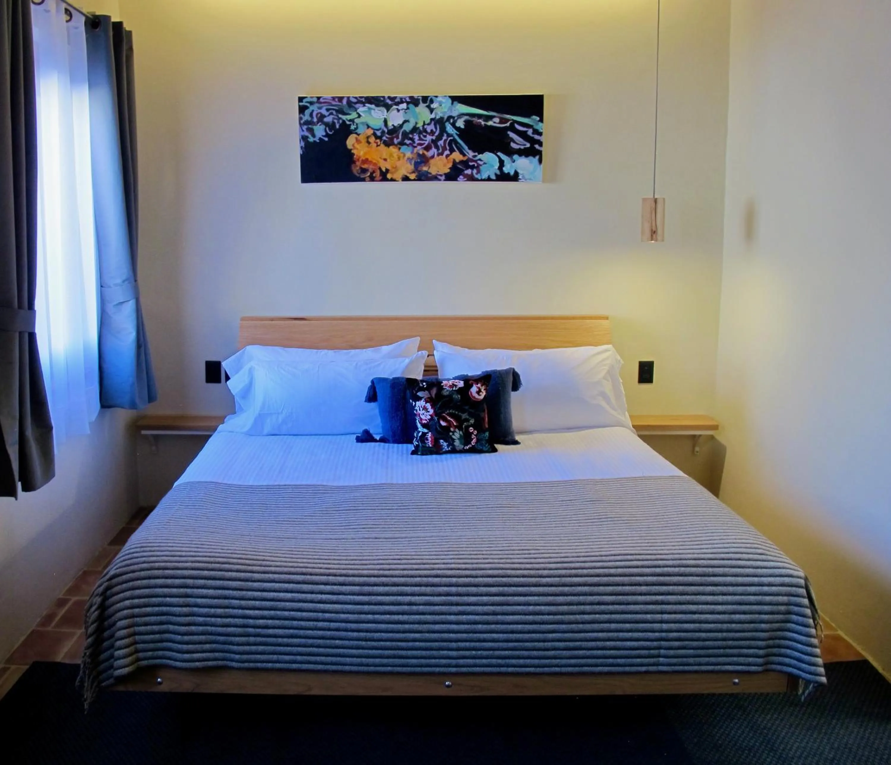 Bed in Hotel La Tarjea