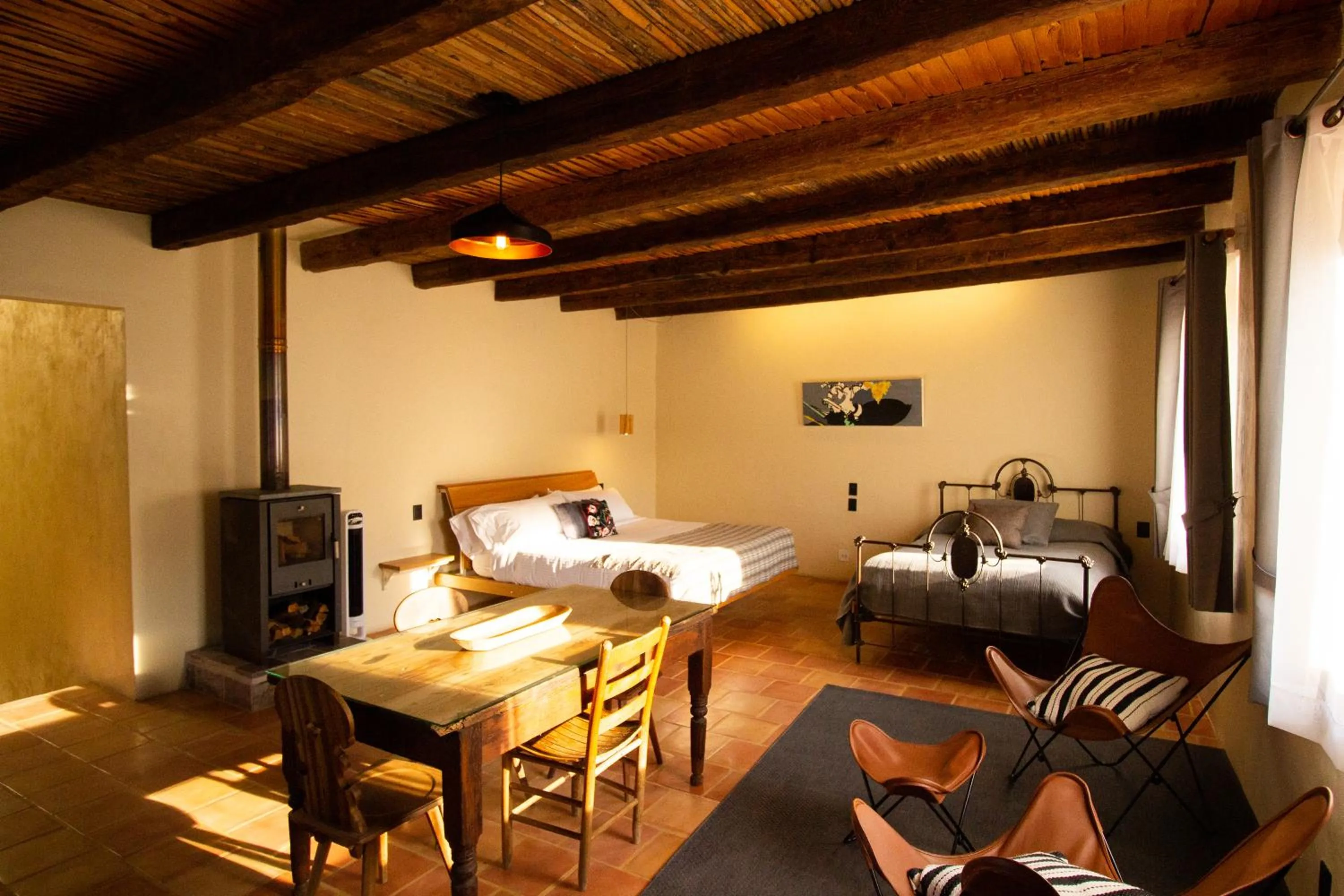 Bed in Hotel La Tarjea