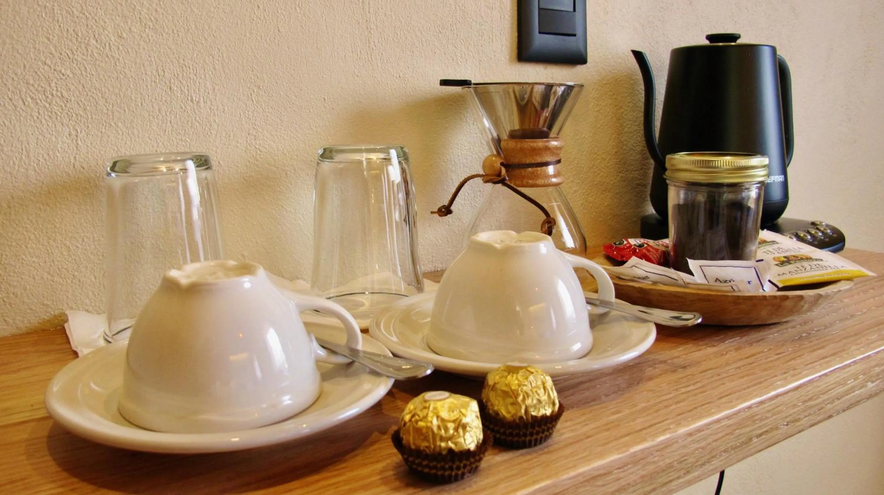 Coffee/tea facilities in Hotel La Tarjea