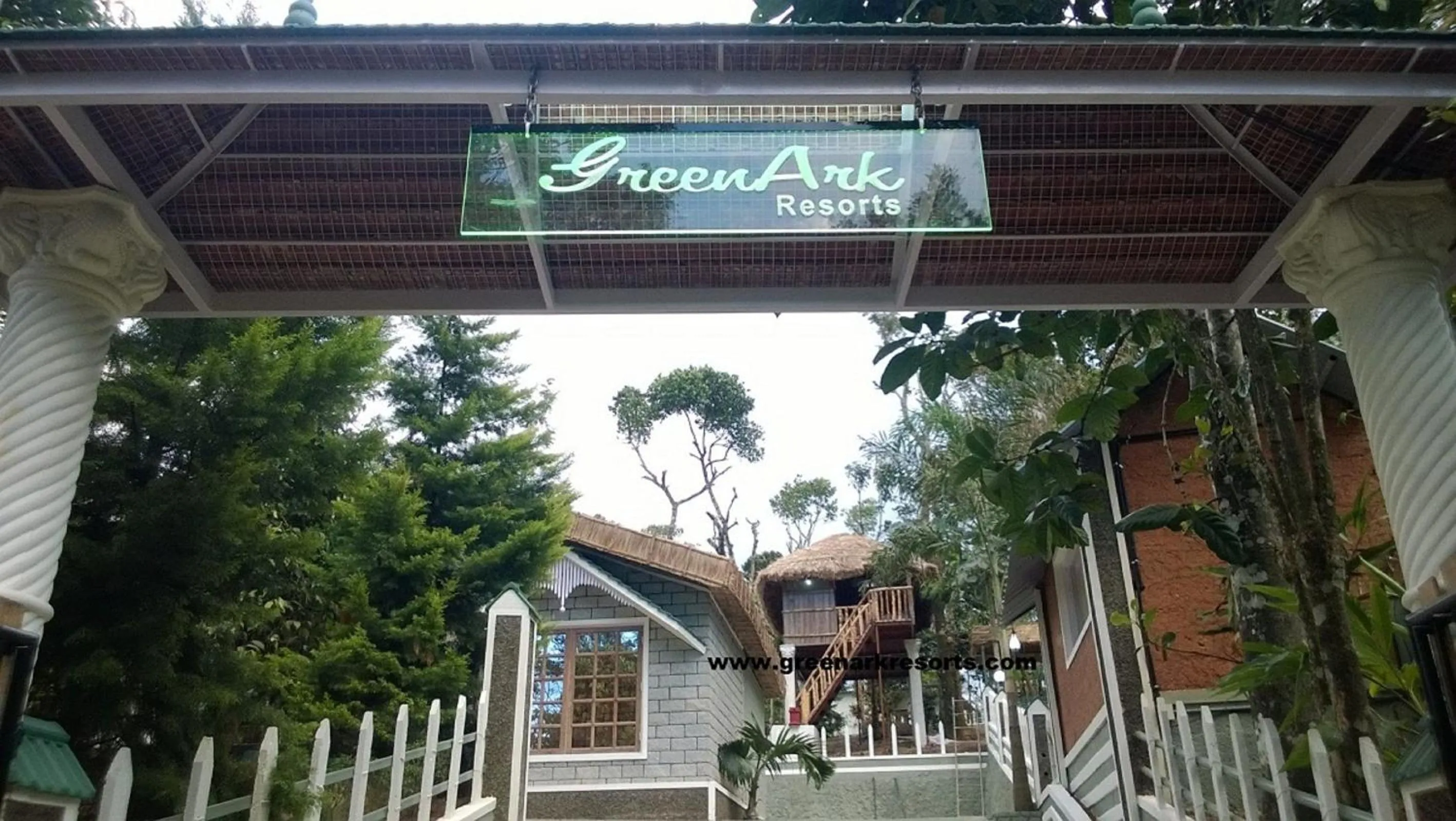 Facade/entrance in Green Ark Resorts