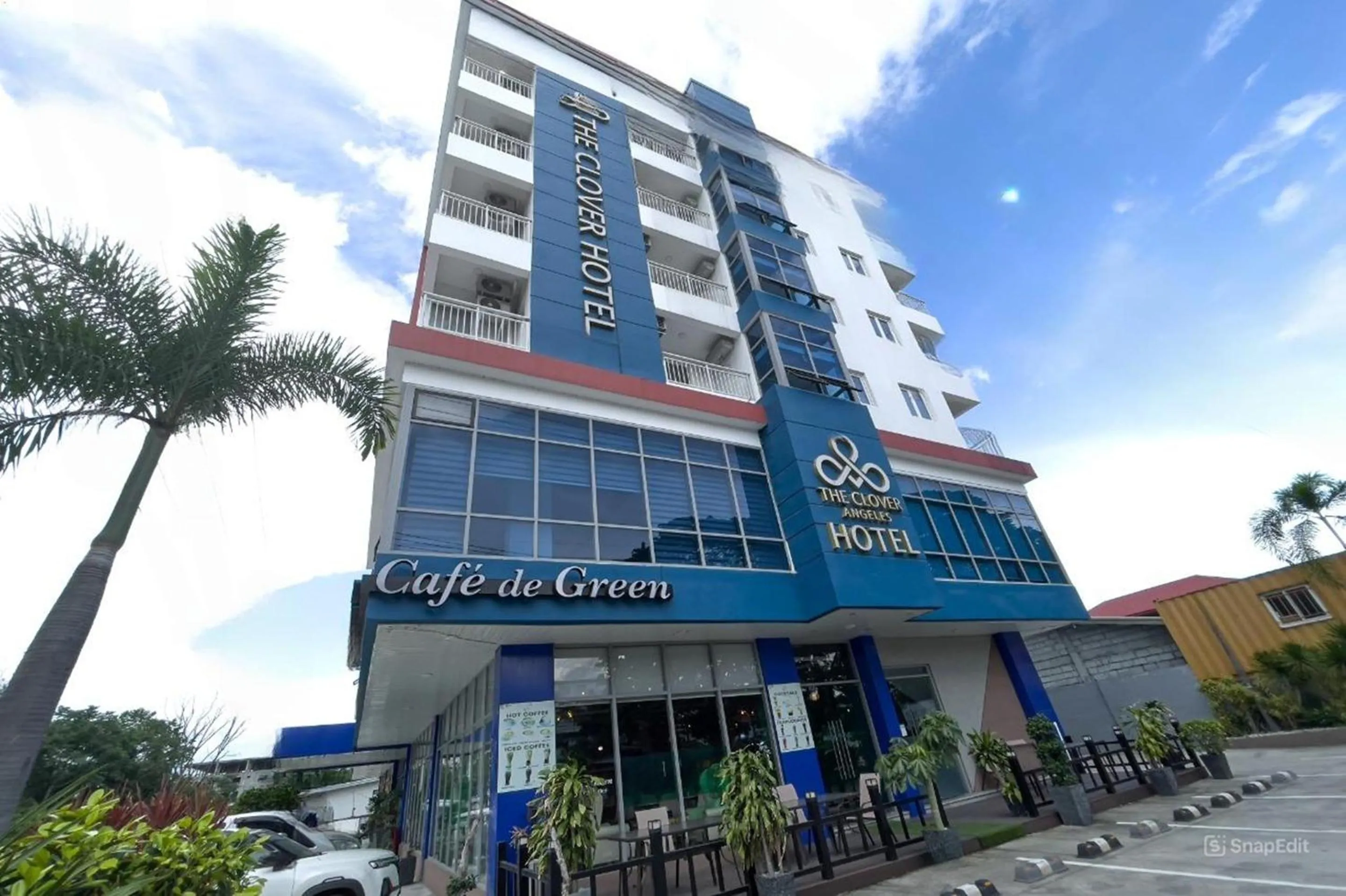 Property building in The Clover Hotel Angeles City