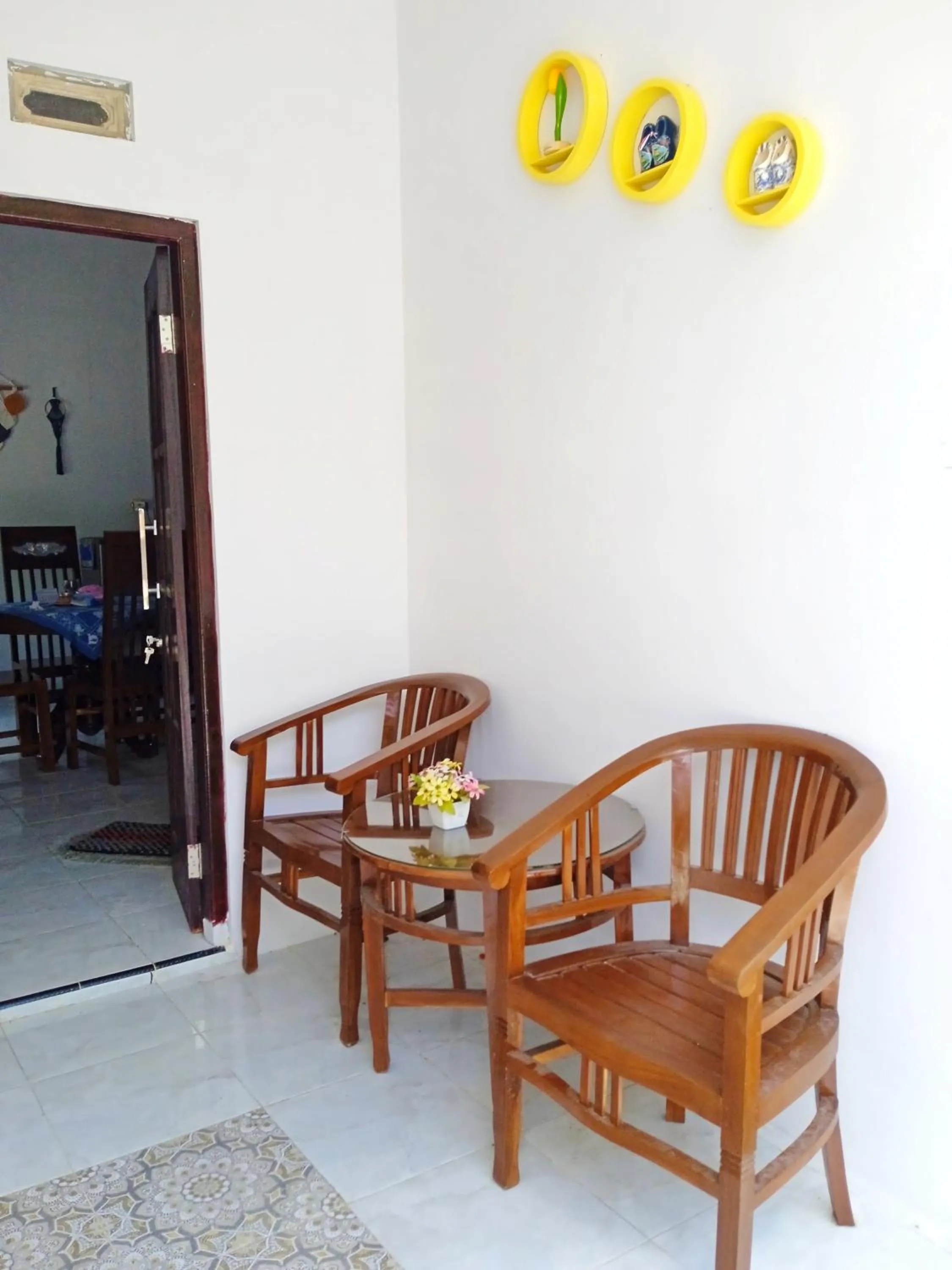 Balcony/Terrace in Liefly Prambanan Villa