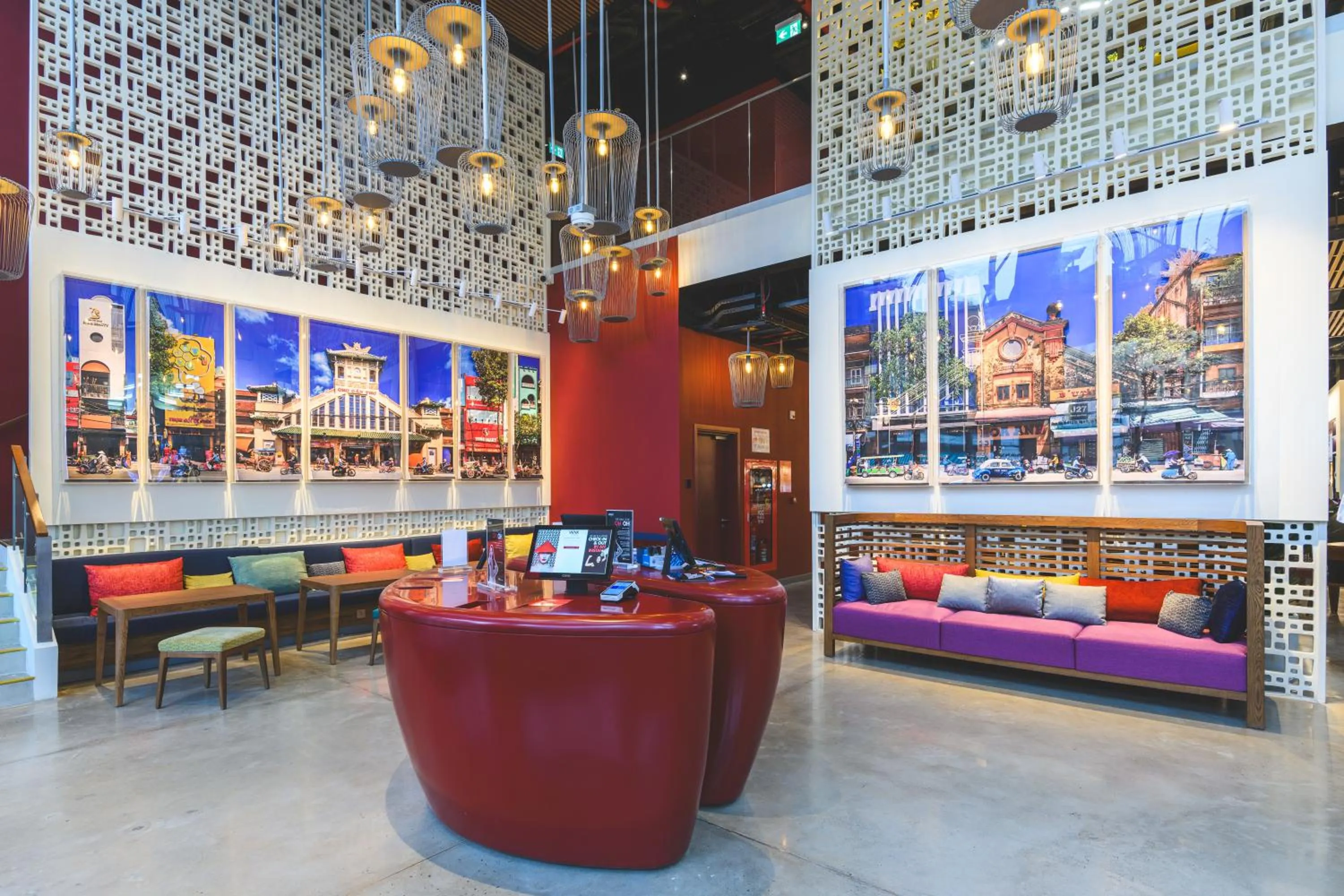 Lobby or reception in Wink Hotel Can Tho Ninh Kieu Wharf - 24hrs Stay & Rooftop Pool Bar