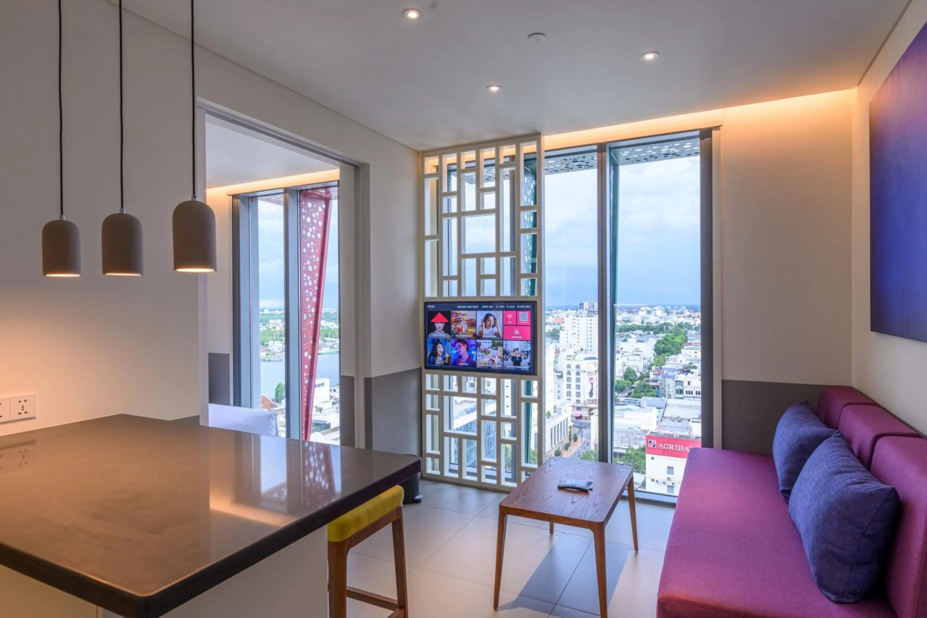 View (from property/room) in Wink Hotel Can Tho Ninh Kieu Wharf - 24hrs Stay & Rooftop Pool Bar