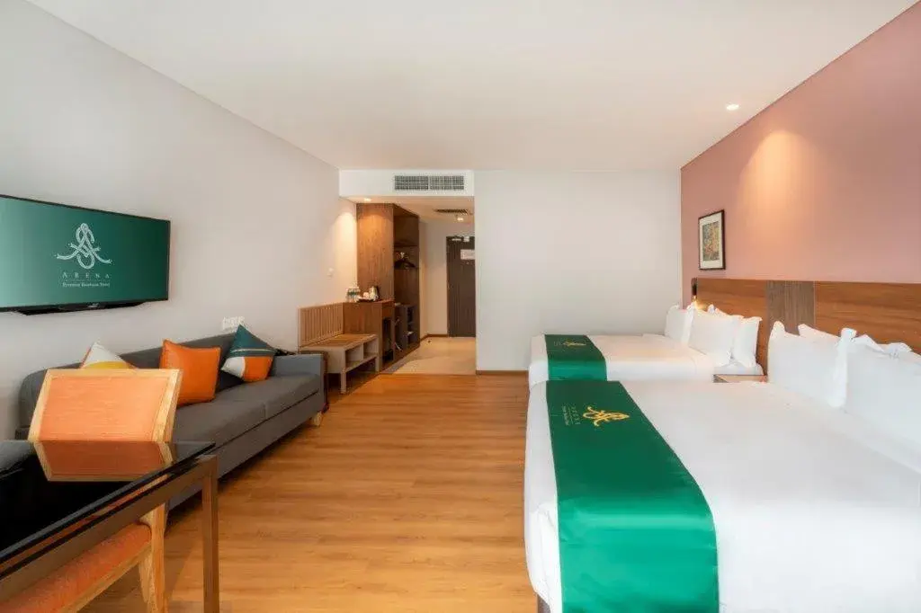 Queen Room with Two Queen Beds in Arena Premier Hotel Queen Room with Two Queen Beds in Arena Premier Hotel