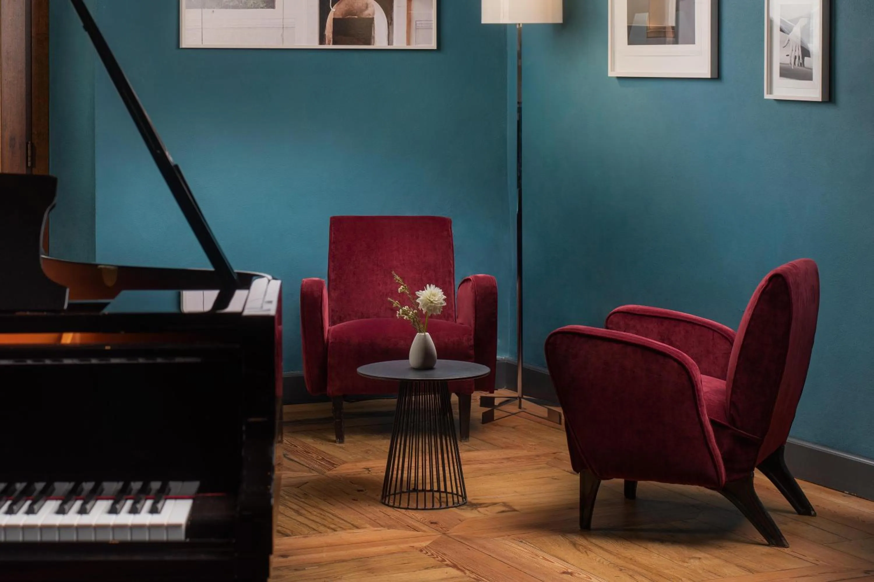 Lobby or reception in NH Collection Torino Piazza Carlina