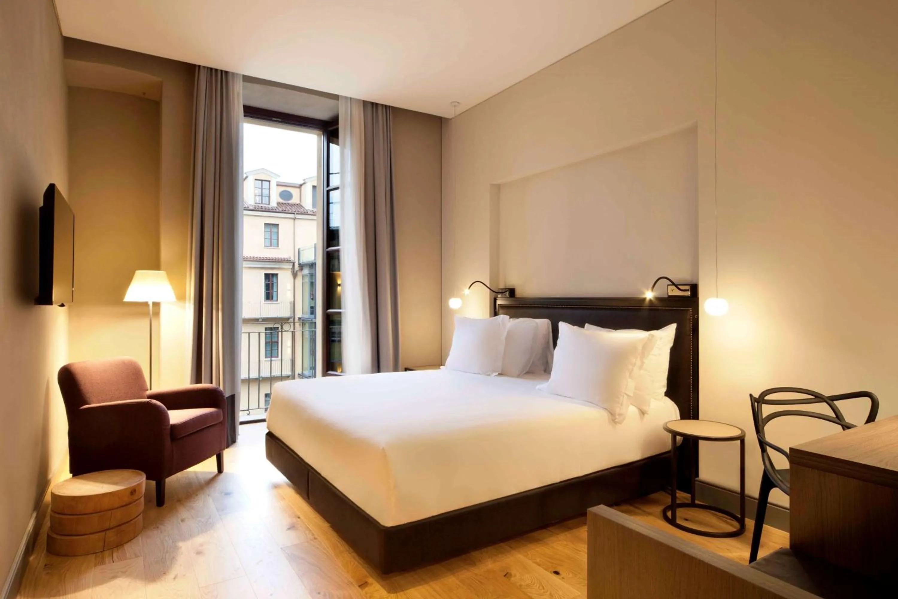 Bedroom, Bed in NH Collection Torino Piazza Carlina