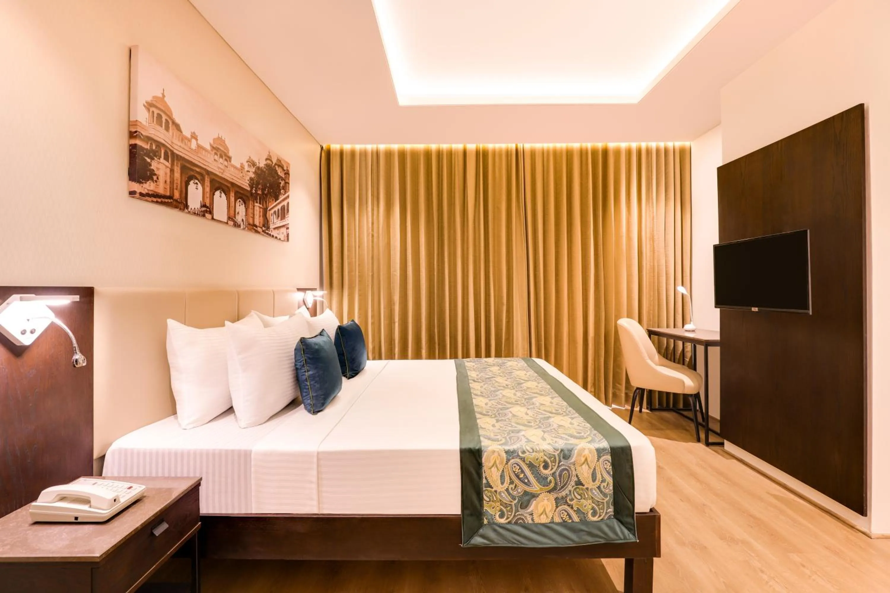 Bed in Keys Select by Lemon Tree Hotels, Udaipur