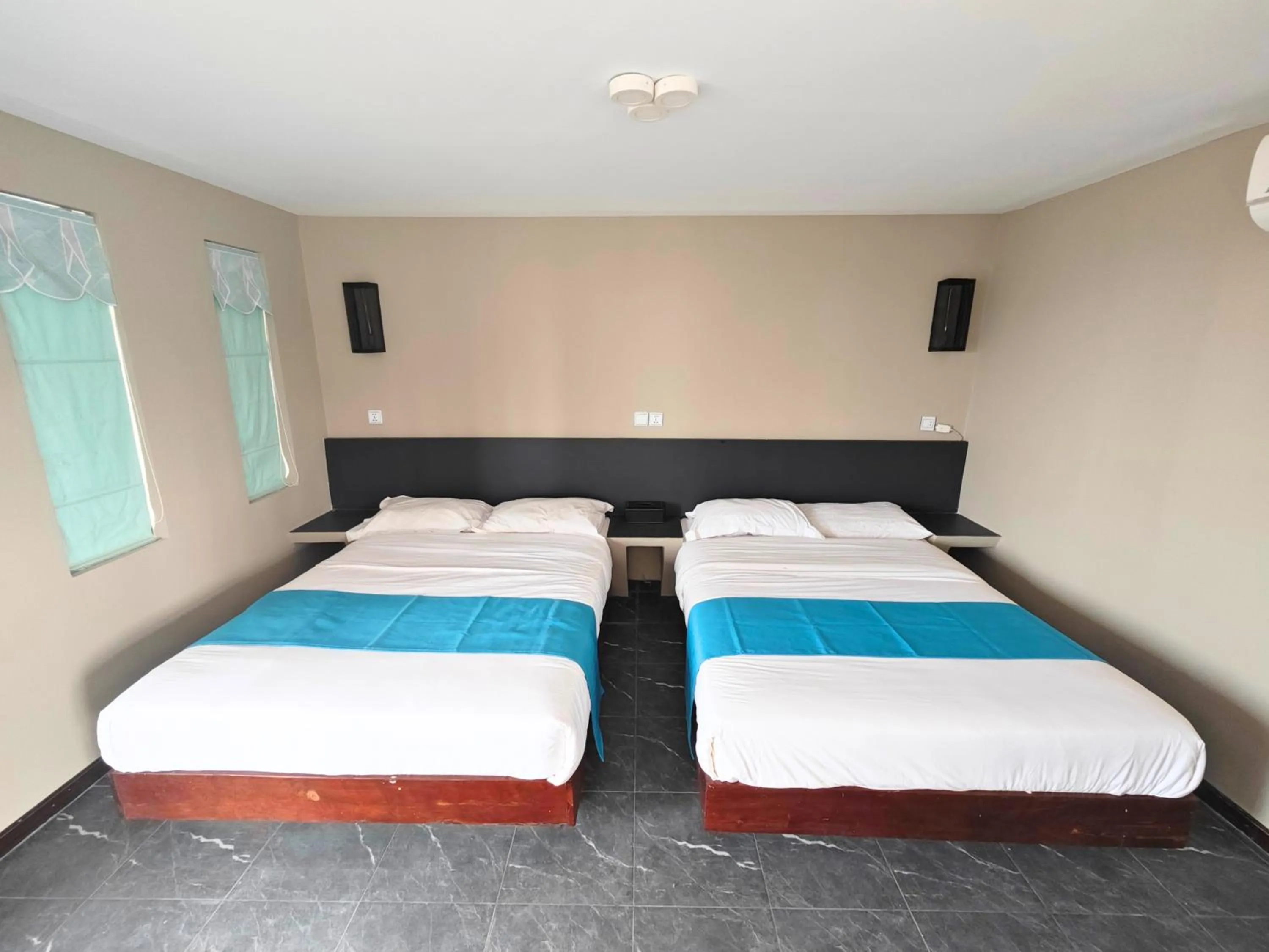 Bed in Angkor Sand Hotel