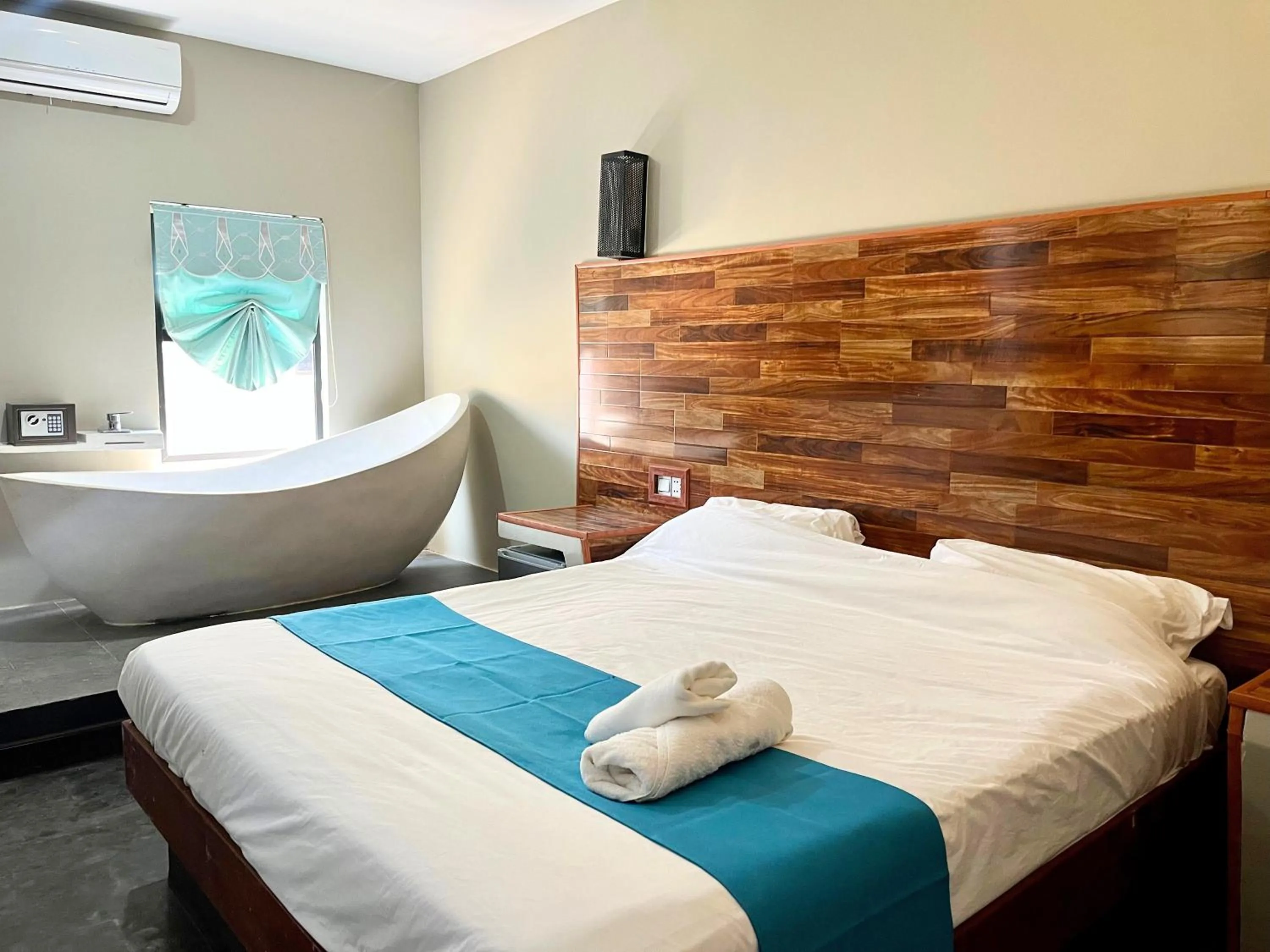 Bed in Angkor Sand Hotel