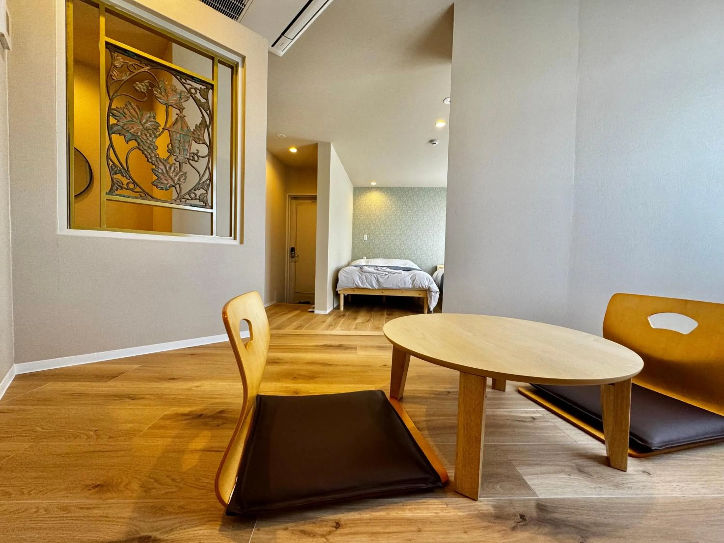 Bed in Beppu onsen Resort Stay Spa Tsurumi