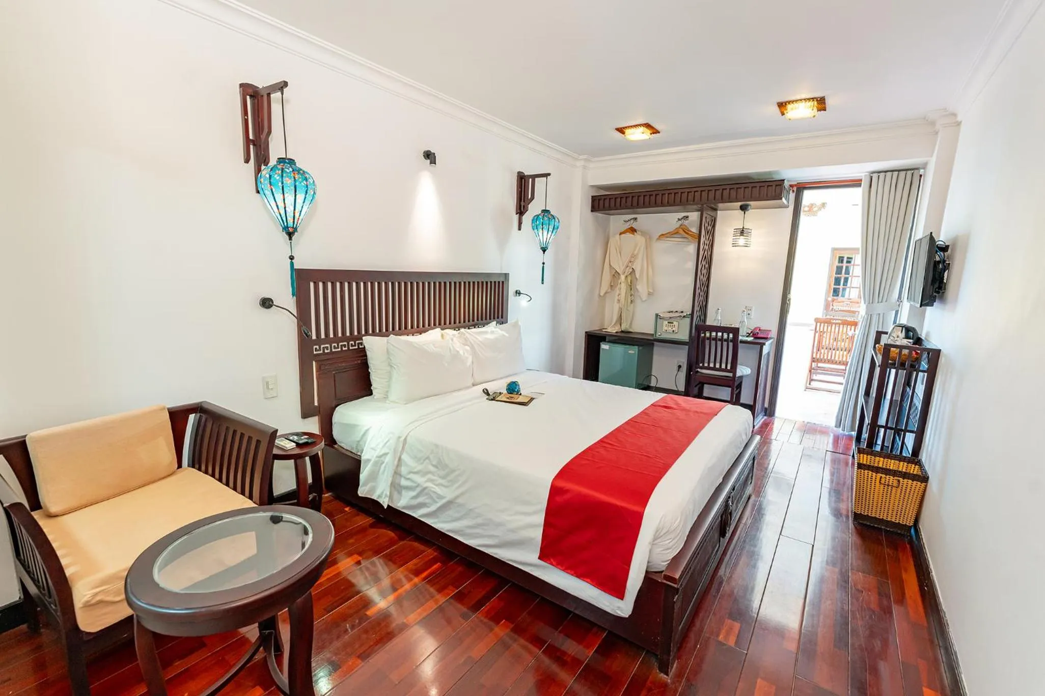 Bed in ANNAM HERITAGE Boutique Hotel & Spa
