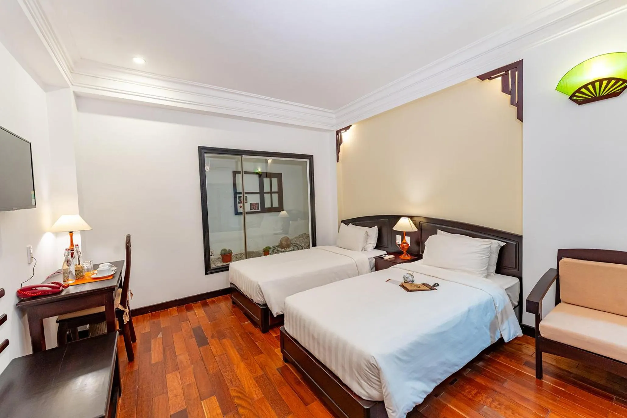Bed in ANNAM HERITAGE Boutique Hotel & Spa